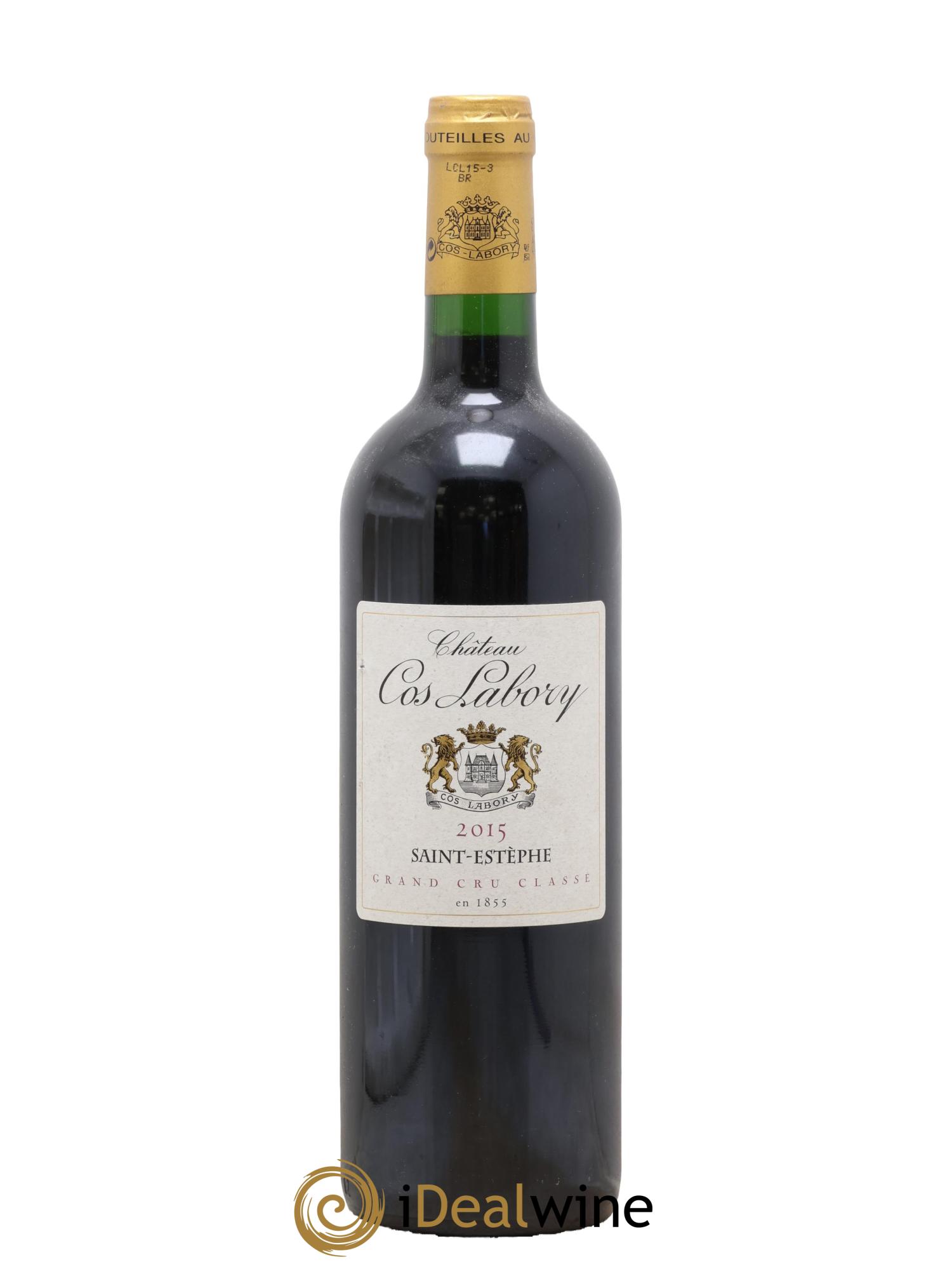 Château Cos Labory 5ème Grand Cru Classé 2015 - Lot de 1 bouteille - 0