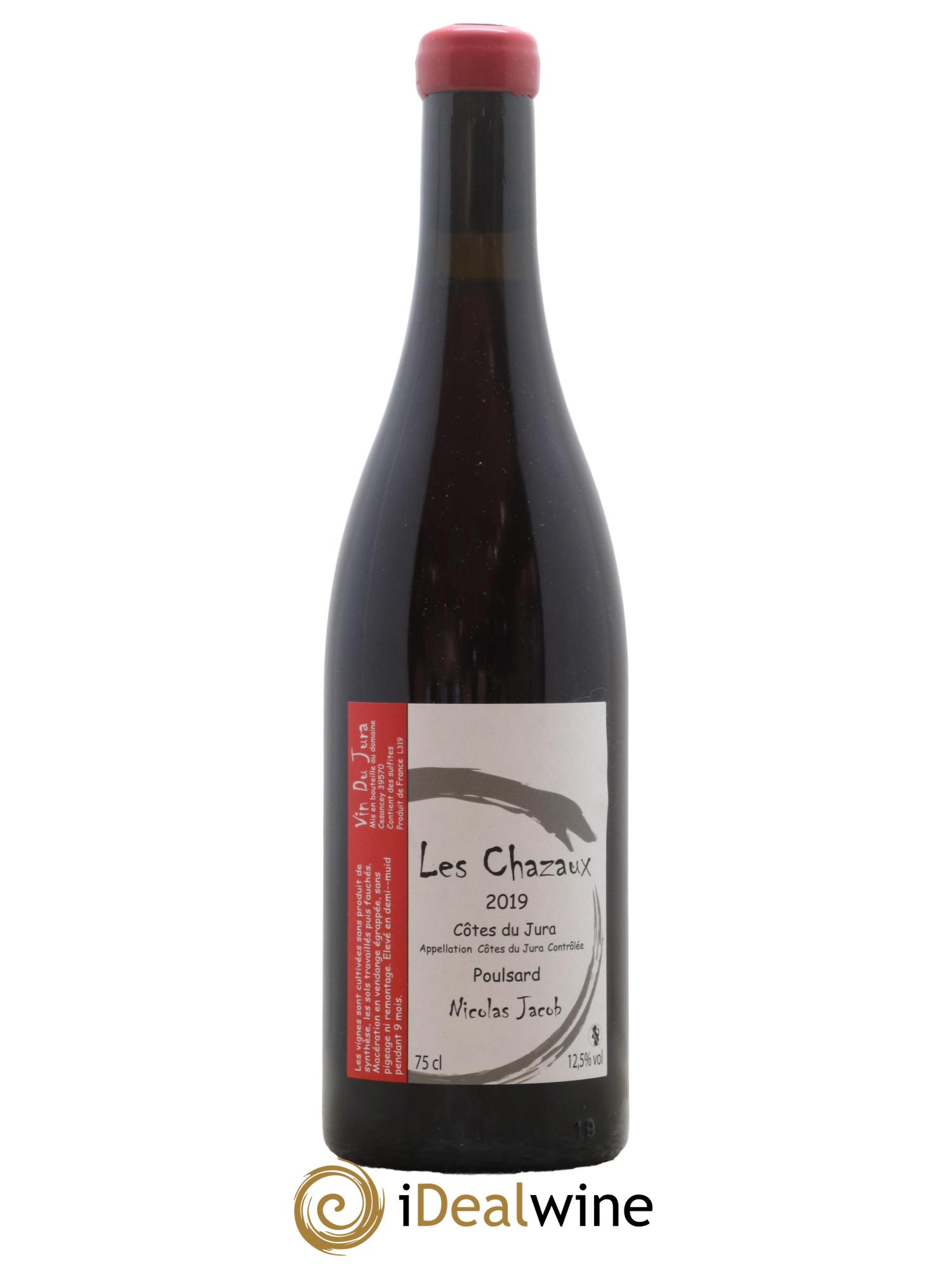Côtes du Jura Poulsard Les Chazaux Nicolas Jacob 2019 - Lot de 1 bouteille - 0