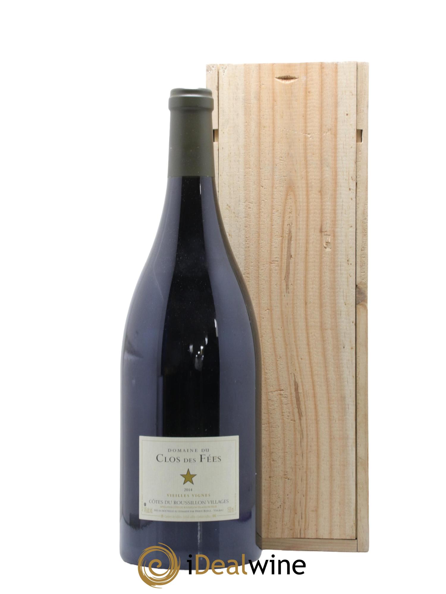 Côtes du Roussillon Villages Clos des Fées Vieilles vignes Hervé Bizeul 2014 - Lot de 1 magnum - 0