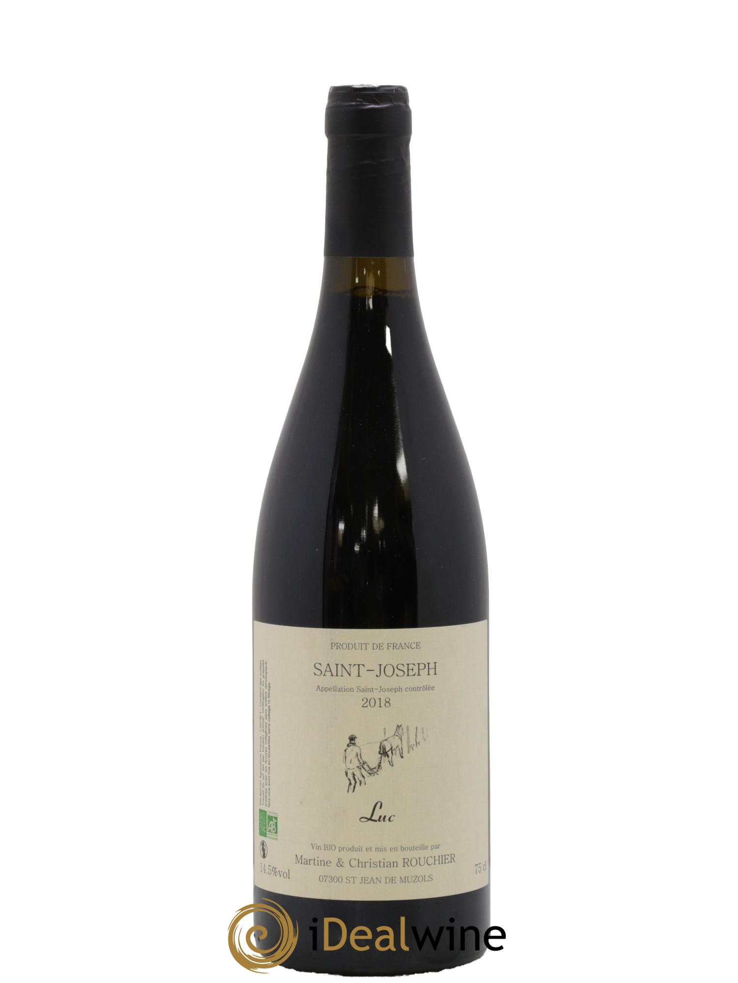 Saint-Joseph Luc Martine et Christian Rouchier 2018 - Posten von 1 Flasche - 0