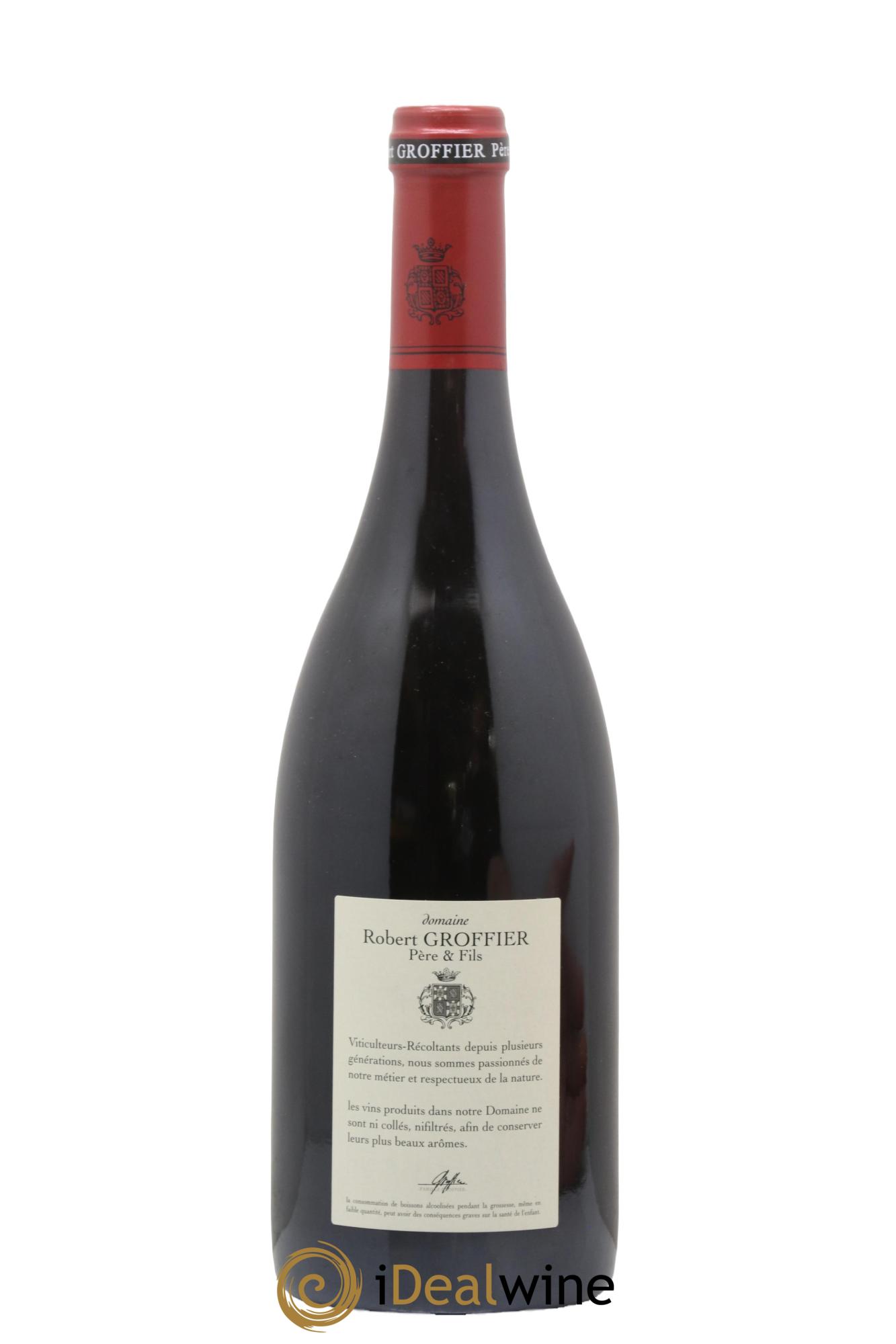 Bonnes-Mares Grand Cru Robert Groffier Père & Fils (Domaine) 2012 - Lot de 1 bouteille - 1