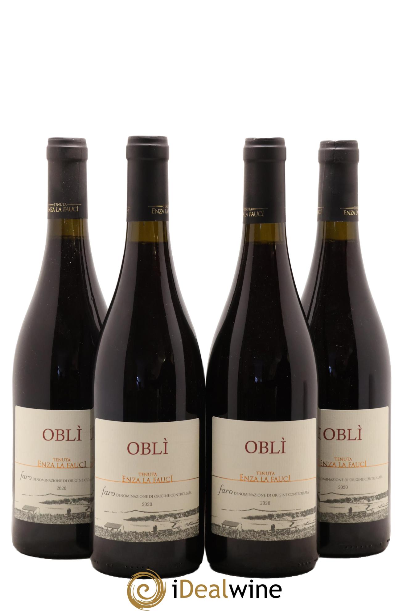 Italie Faro DOC Obli Tenuta Enza la Fauci 2020 - Lot de 4 bouteilles - 0