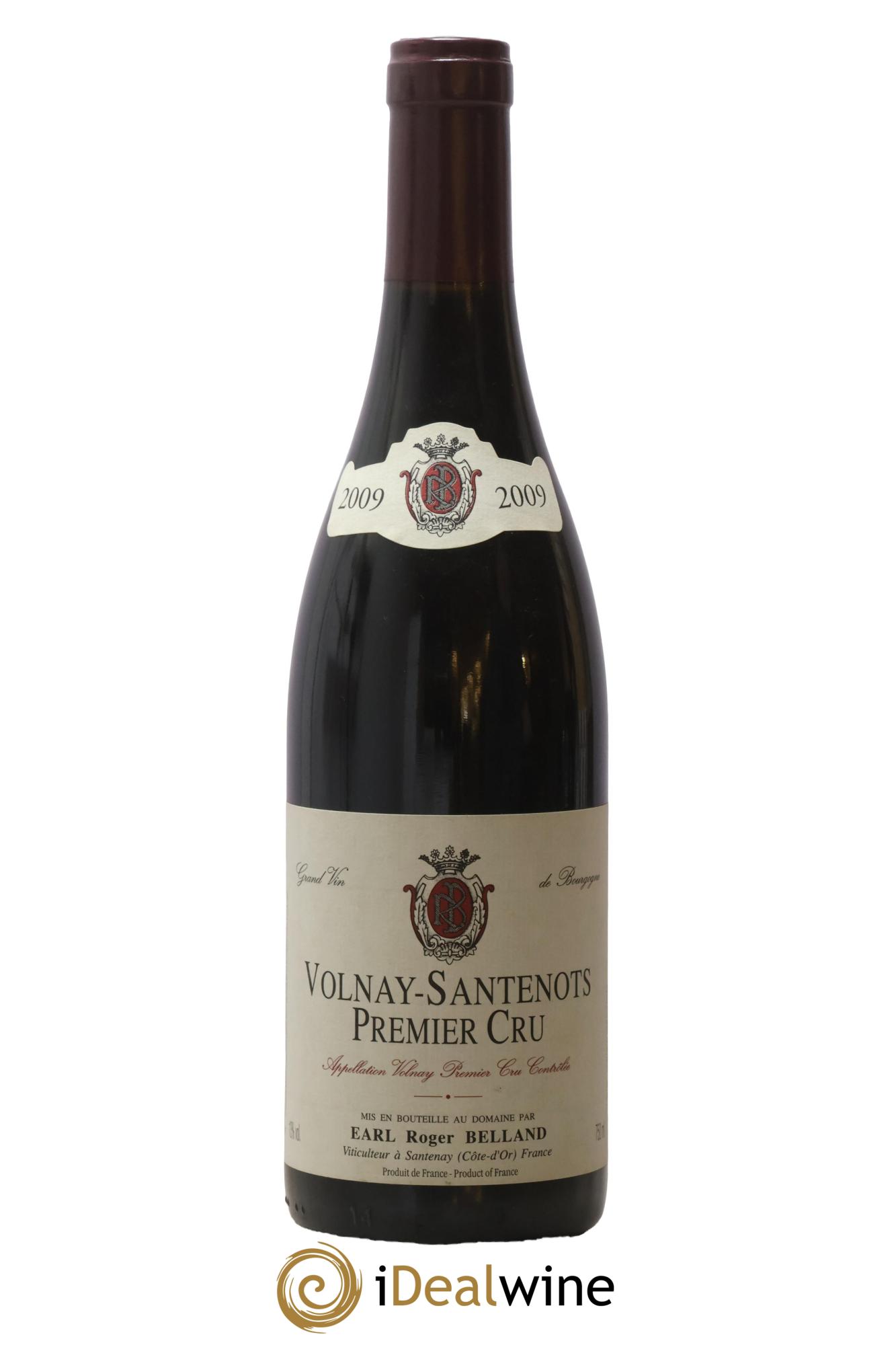 Volnay 1er Cru Santenot Roger Belland 2009 - Lot de 1 bouteille - 0