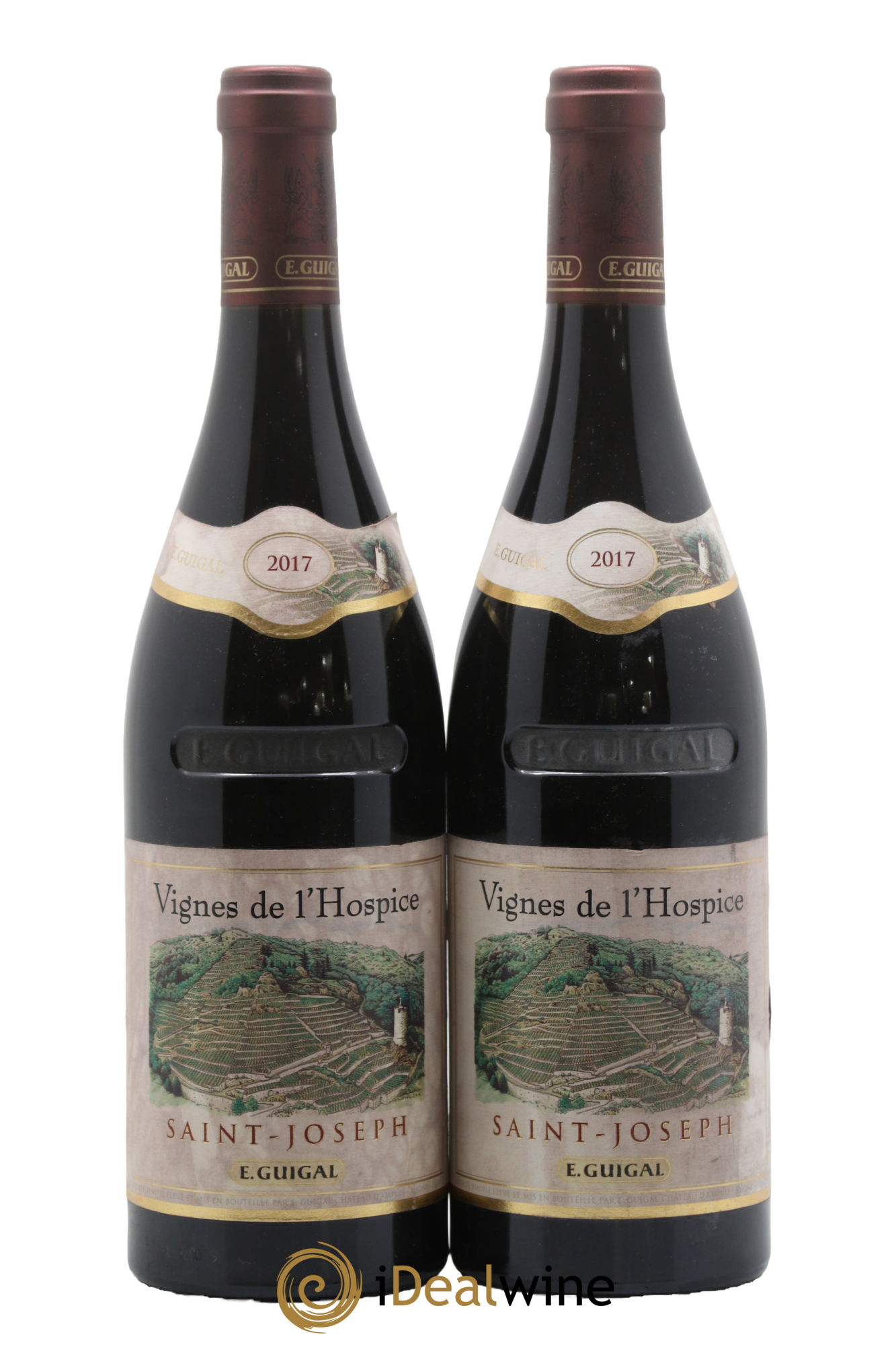 Saint-Joseph Vignes de l'Hospice Guigal 2017 - Lot of 2 bottles - 0
