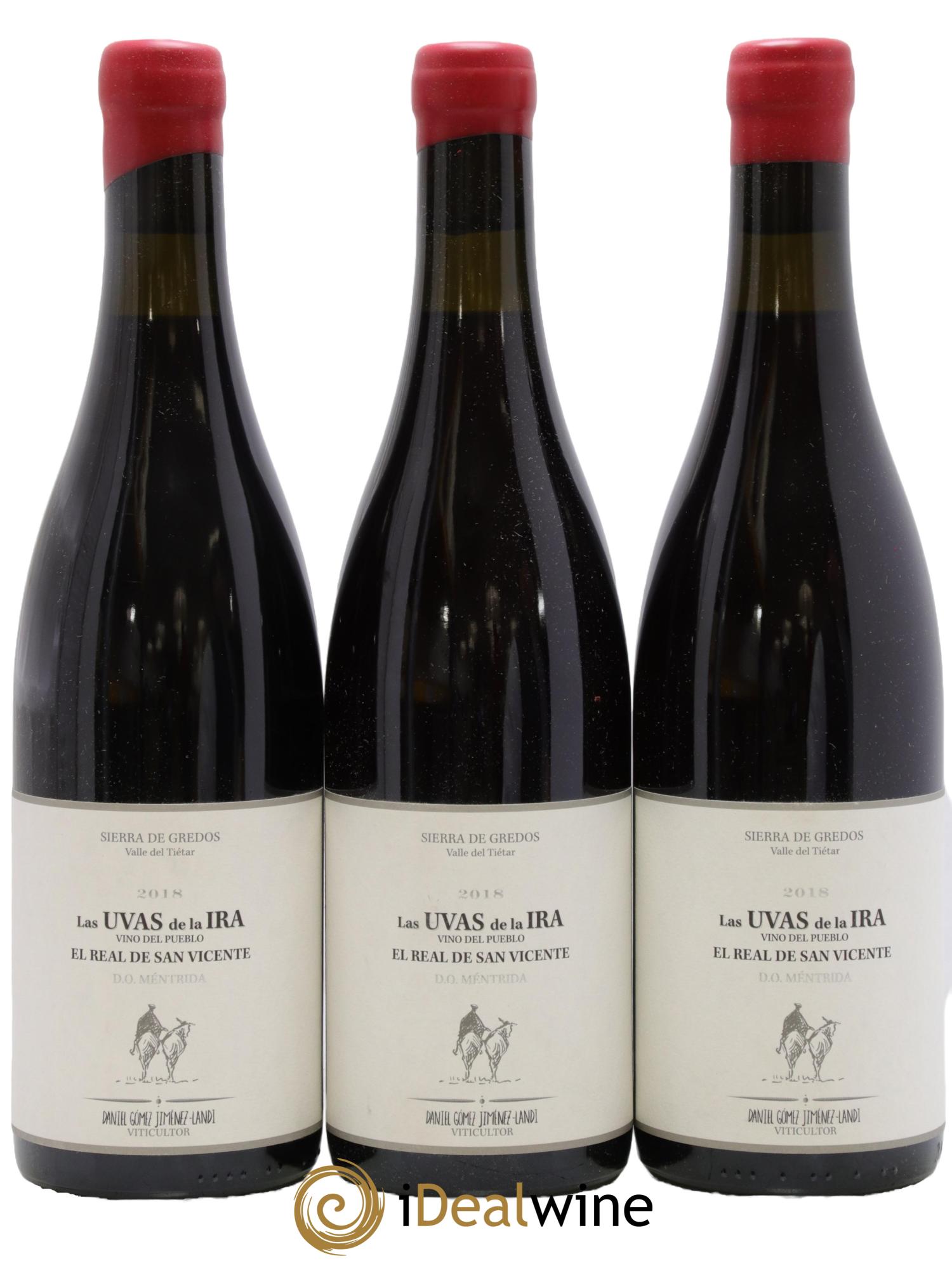 Méntrida DO Viticola Mentridana (anciennement Daniel Jimenez-Landi) Las Uvas de la Ira 2018 - Posten von 3 Flaschen - 0