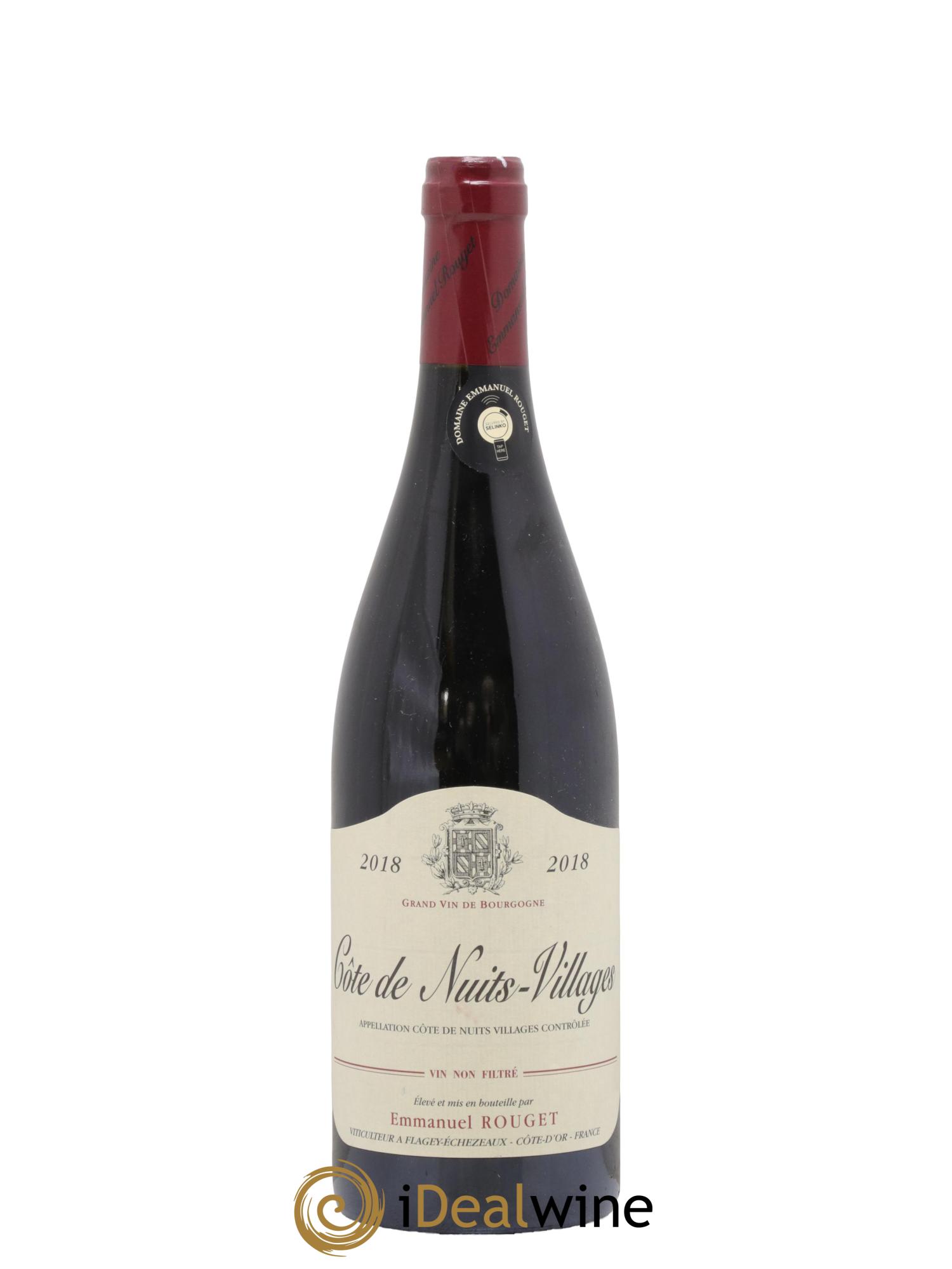 Côte de Nuits-Villages Emmanuel Rouget 2018 - Posten von 1 Flasche - 0