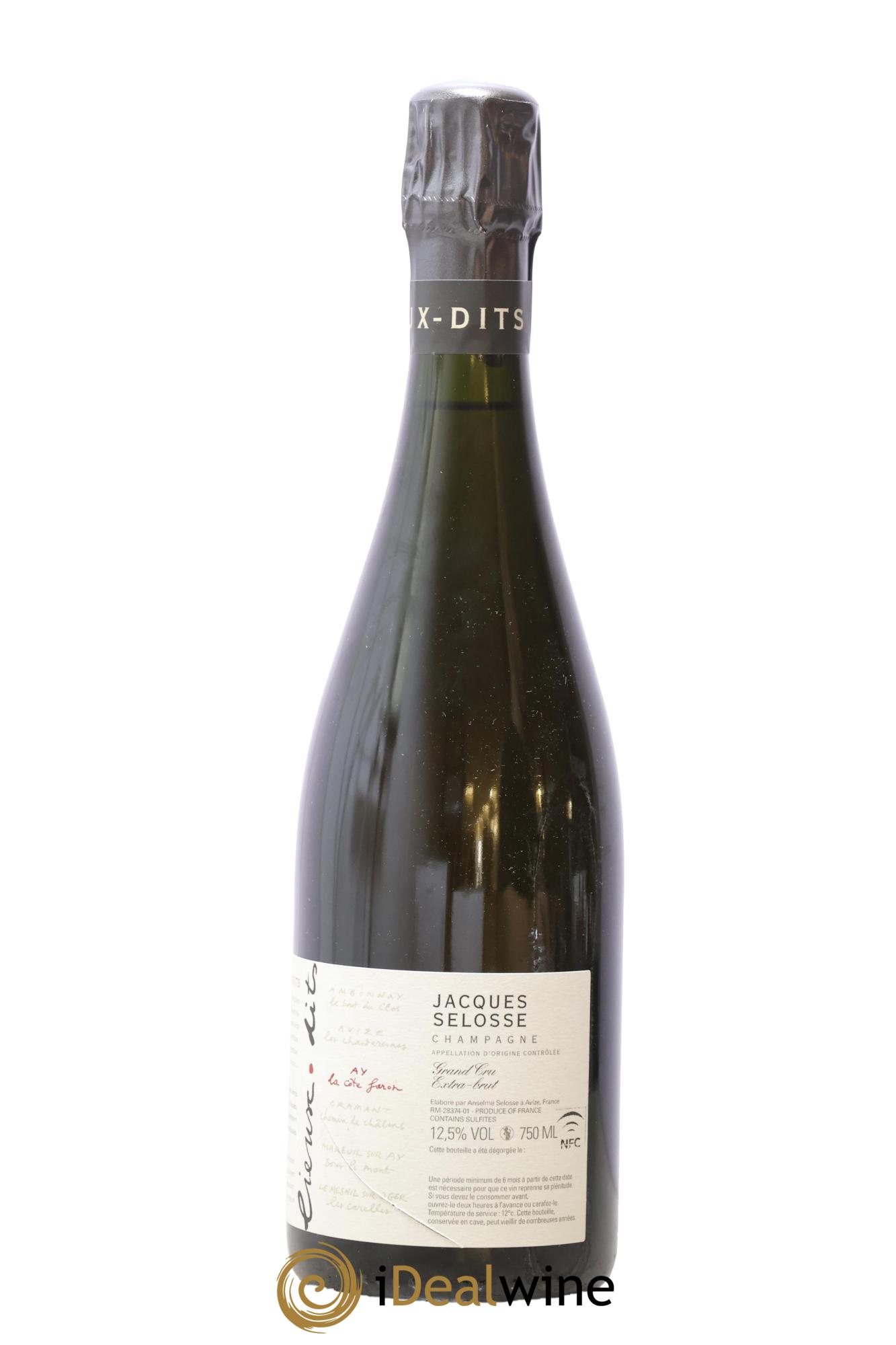 La Côte Faron Blanc de Noirs Grand Cru Extra-Brut Jacques Selosse - Lot of 1 bottle - 1