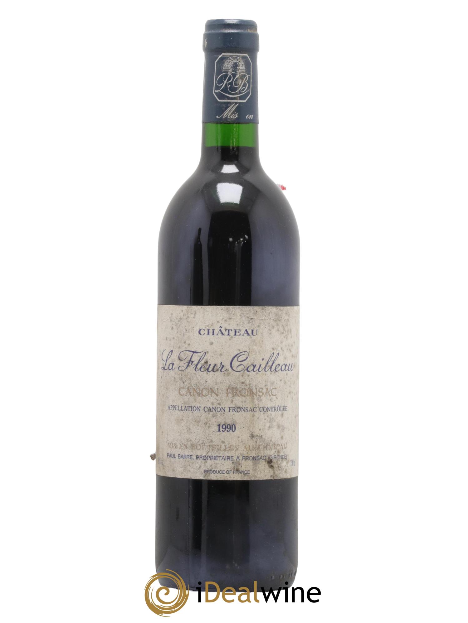 Canon-Fronsac Chateau La Fleur Cailleau 1990 - Lot de 1 bouteille - 0