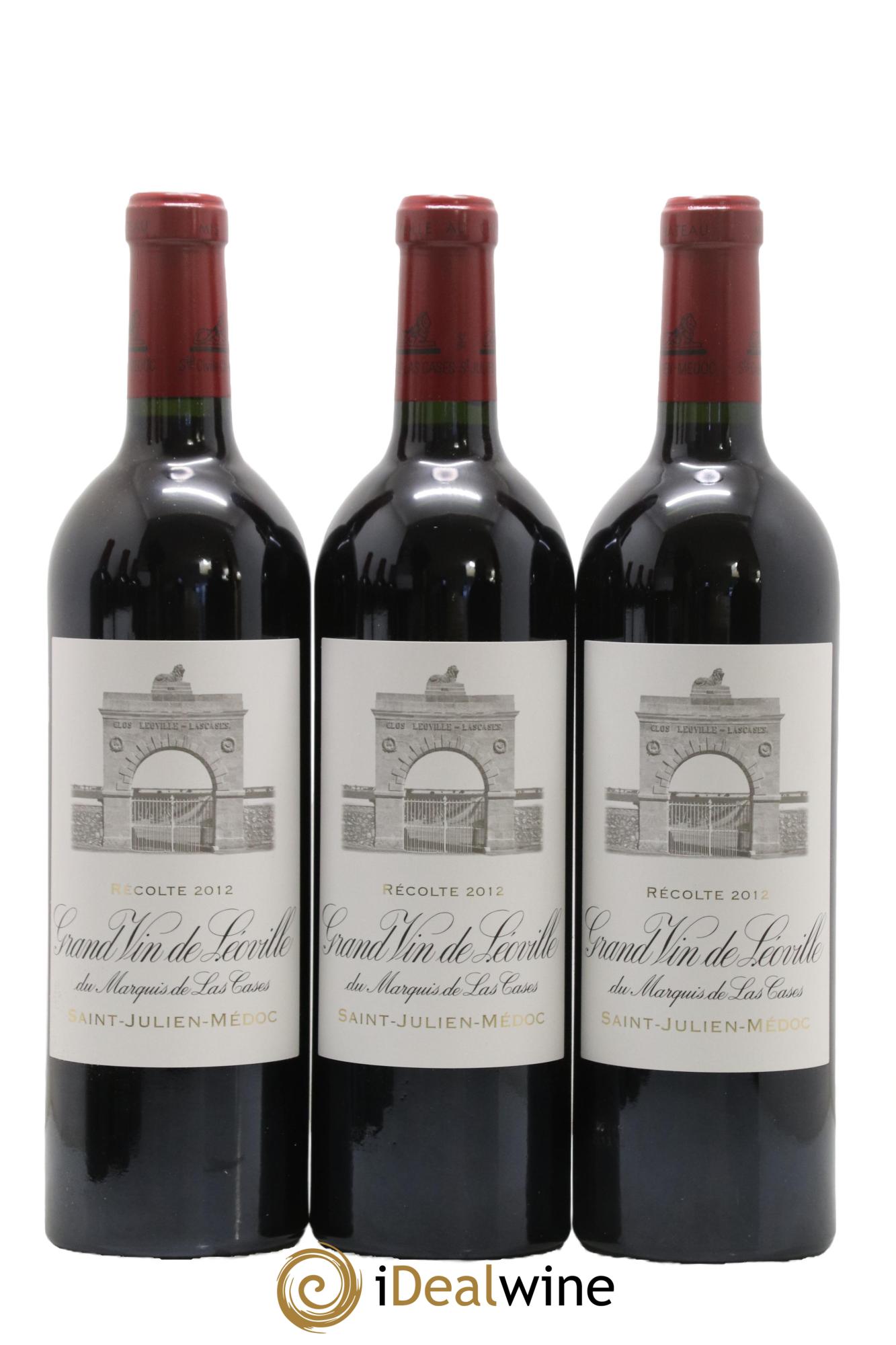 Château Léoville Las Cases 2ème Grand Cru Classé 2012 - Lot of 12 bottles - 5