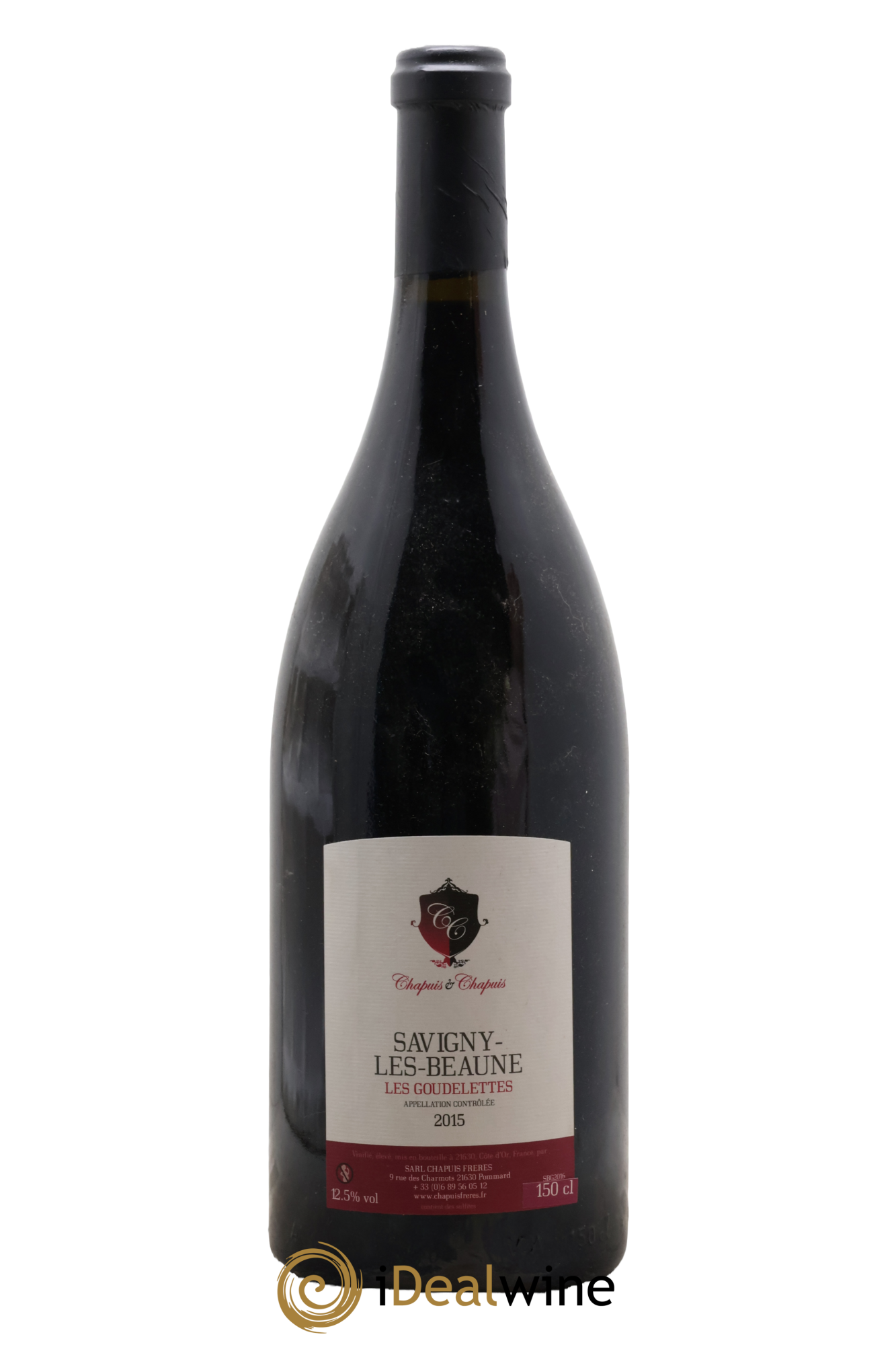 Savigny-lès-Beaune Les Goudelettes Chappuis Frères 2015 - Lot de 1 magnum - 0