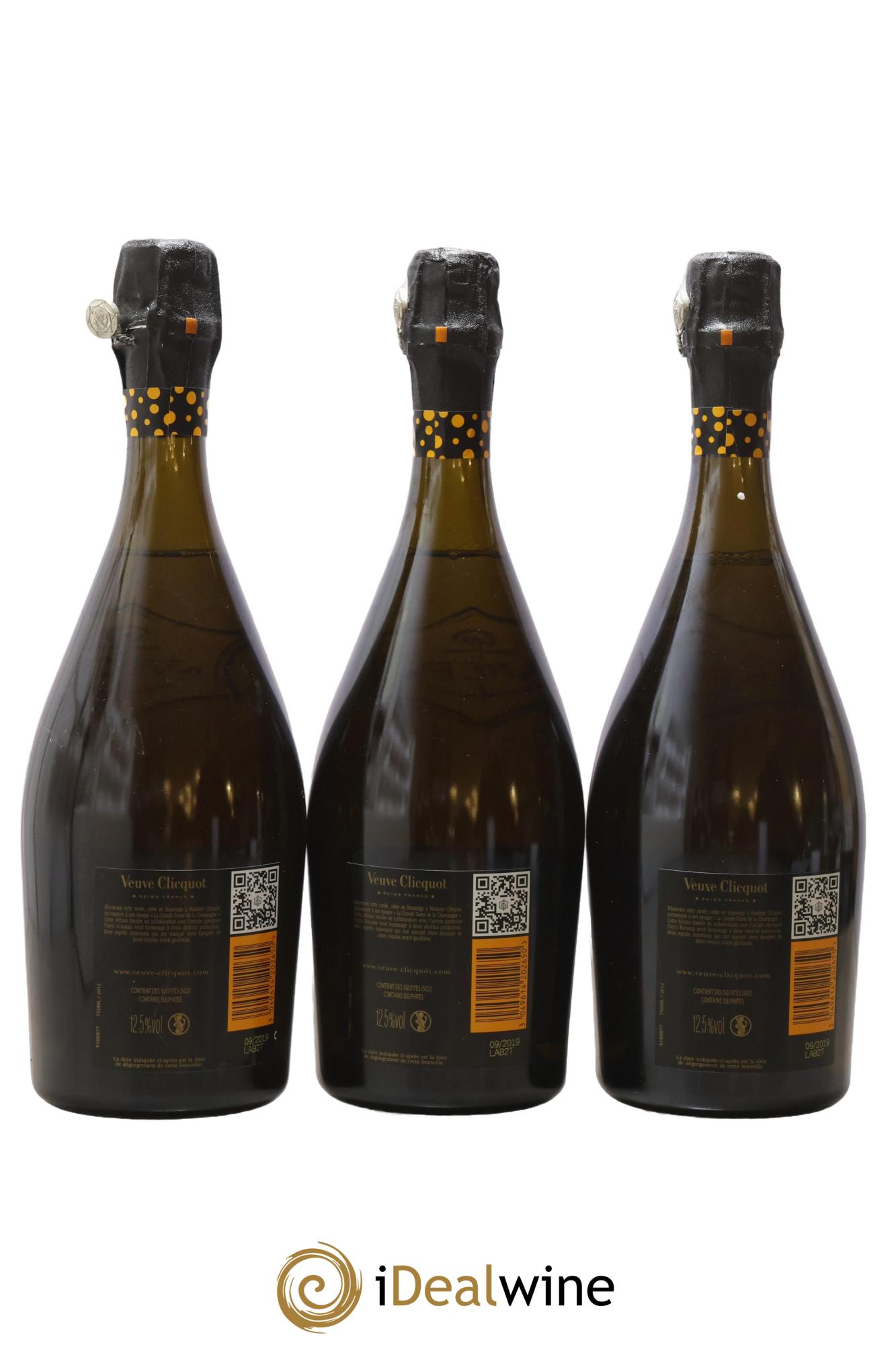 La Grande Dame Veuve Clicquot 2012 - Posten von 3 Flaschen - 1