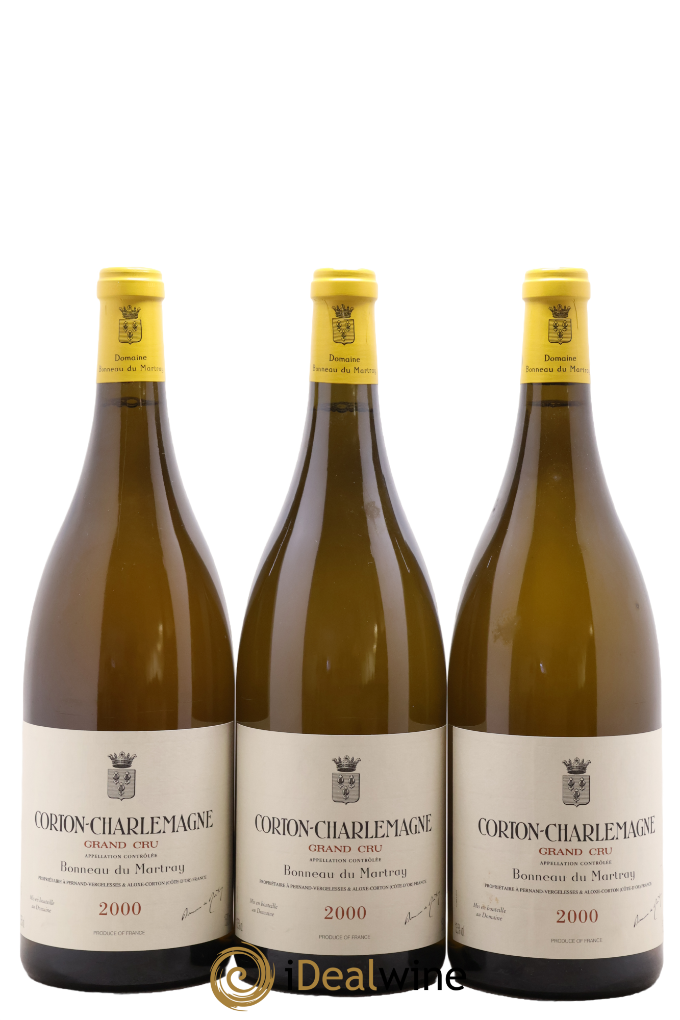 Corton-Charlemagne Grand Cru Bonneau du Martray (Domaine) 2000 - Lot de 3 magnums - 0
