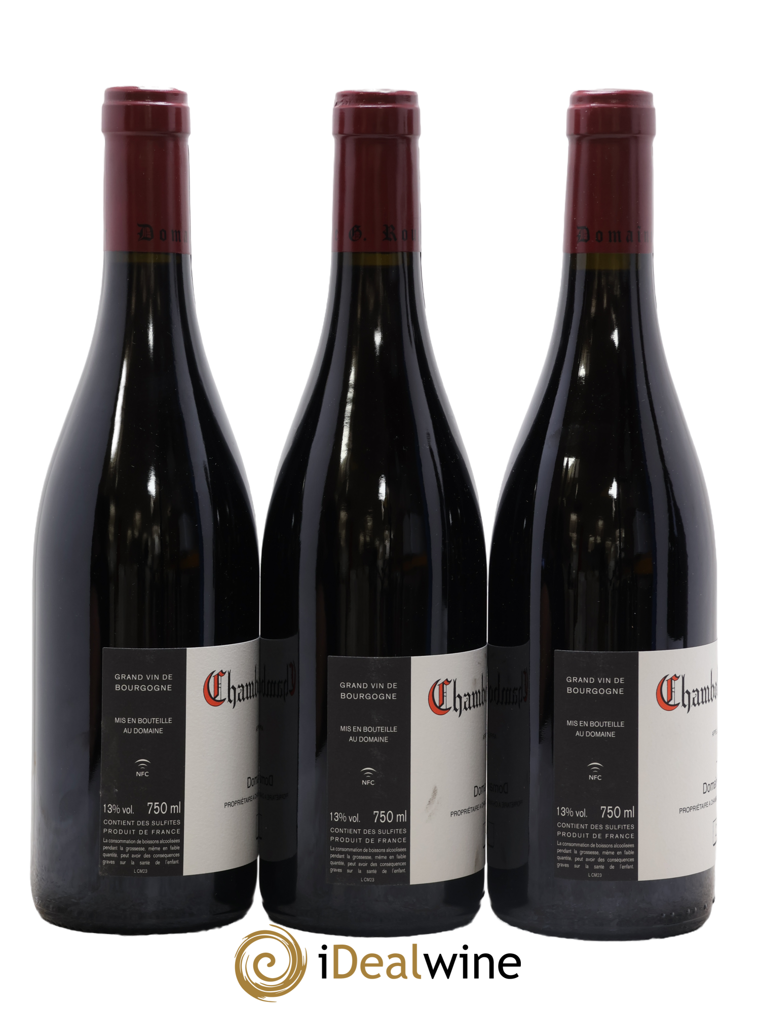 Chambolle-Musigny Georges Roumier (Domaine) 2023 - Lot de 3 bouteilles - 1