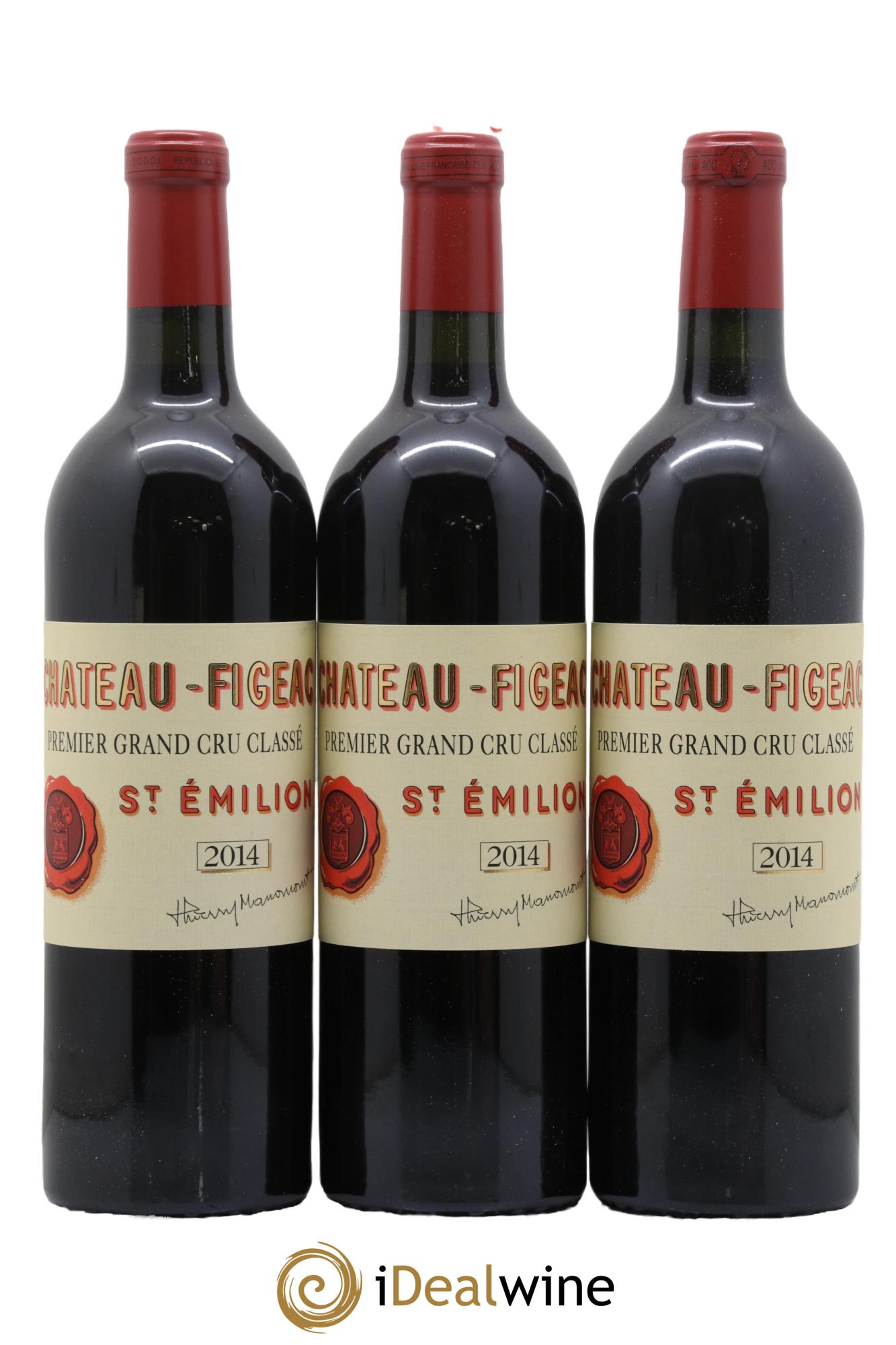 Château Figeac 1er Grand Cru Classé A 2014 - Lot of 6 bottles - 3