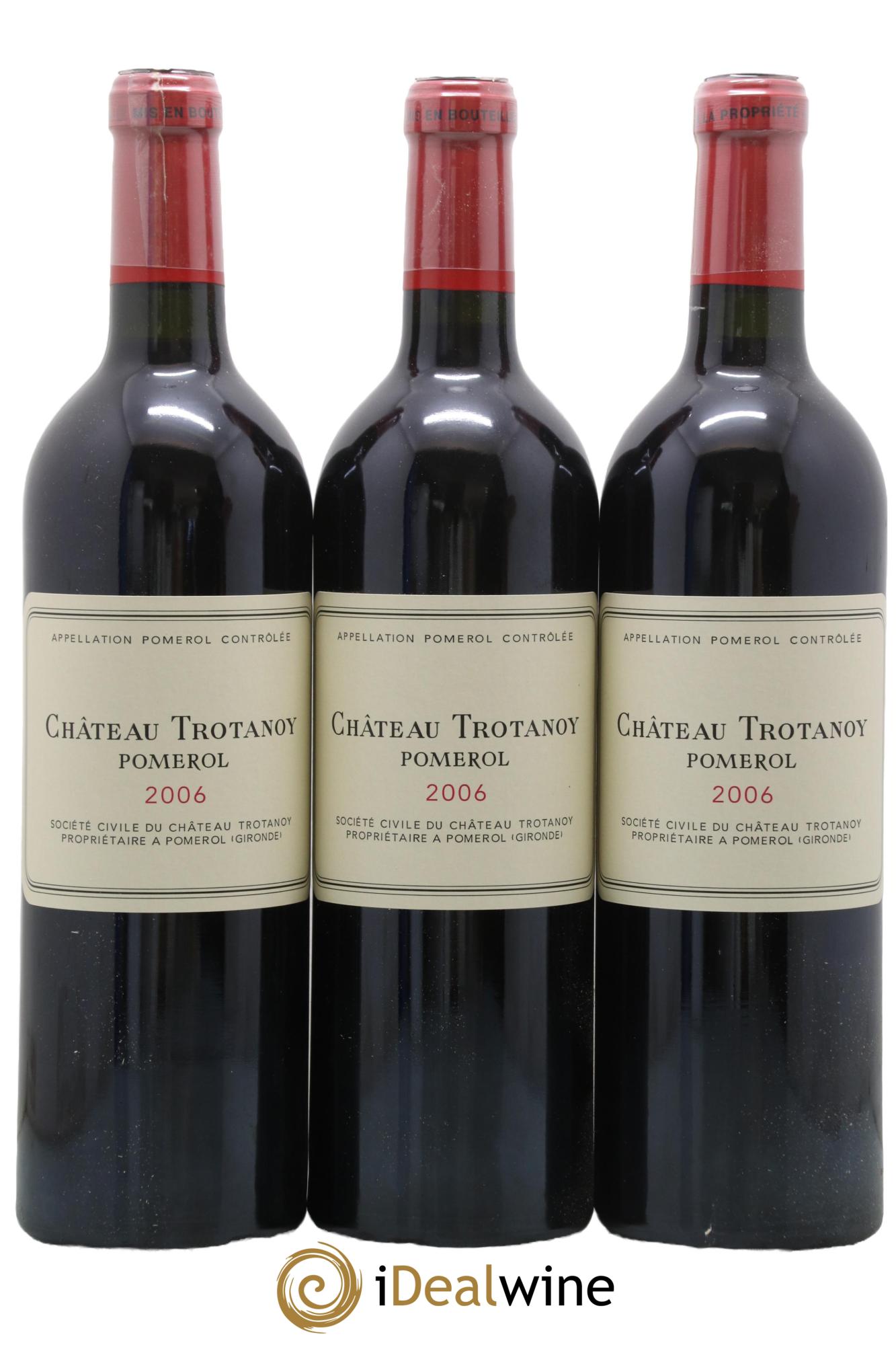 Château Trotanoy 2006 - Lotto di 3 bottiglie - 0