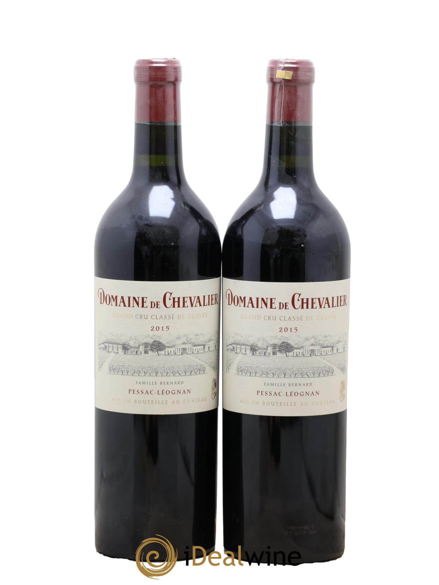 Domaine de Chevalier Cru Classé de Graves 2015 - Lotto di 2 bottiglie - 0