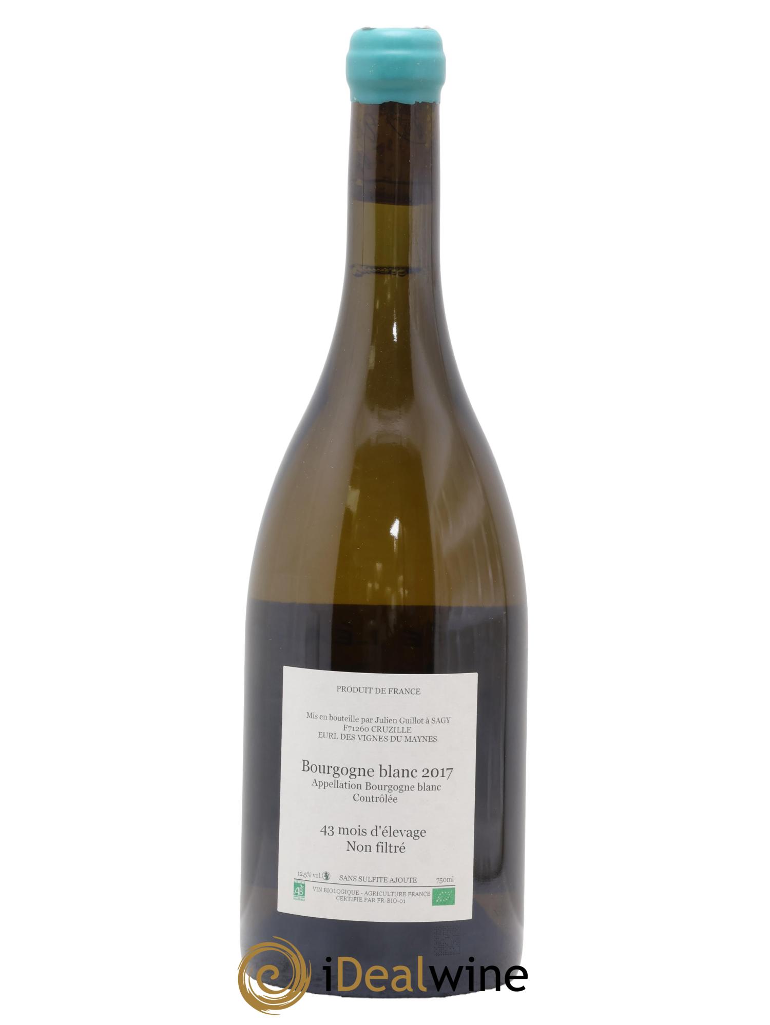 Bourgogne Léandre l'Homme Lion Les Vignes du Maynes 2017 - Lot de 1 bouteille - 1