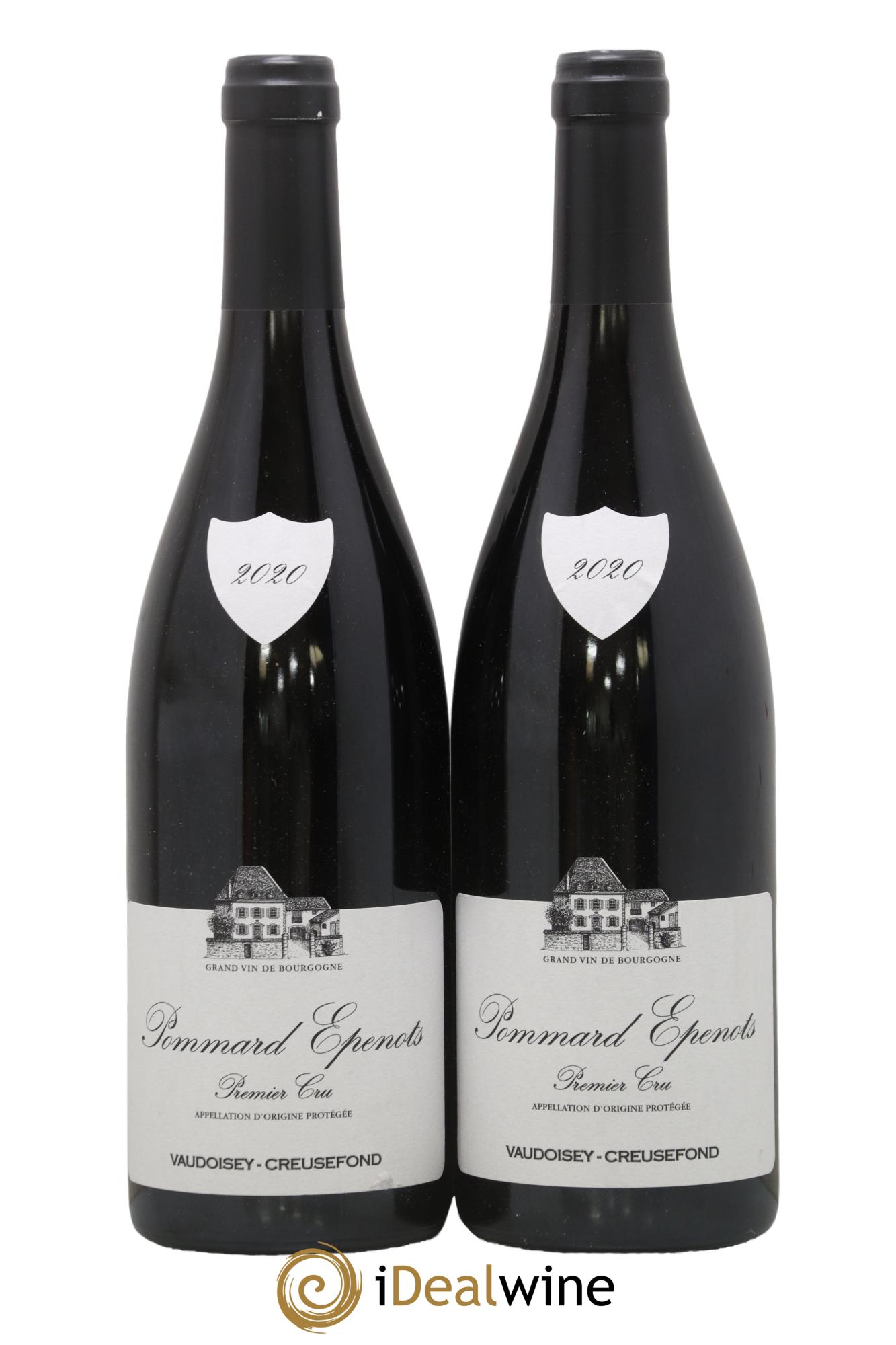 Pommard 1er Cru Epenots Vaudoisey Creusefond 2020 - Lot de 2 bouteilles - 0