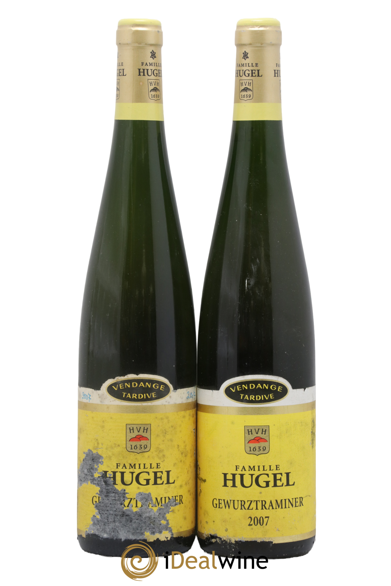 Gewurztraminer Vendanges Tardives Hugel (Domaine) 2007 - Lot de 2 bouteilles - 0