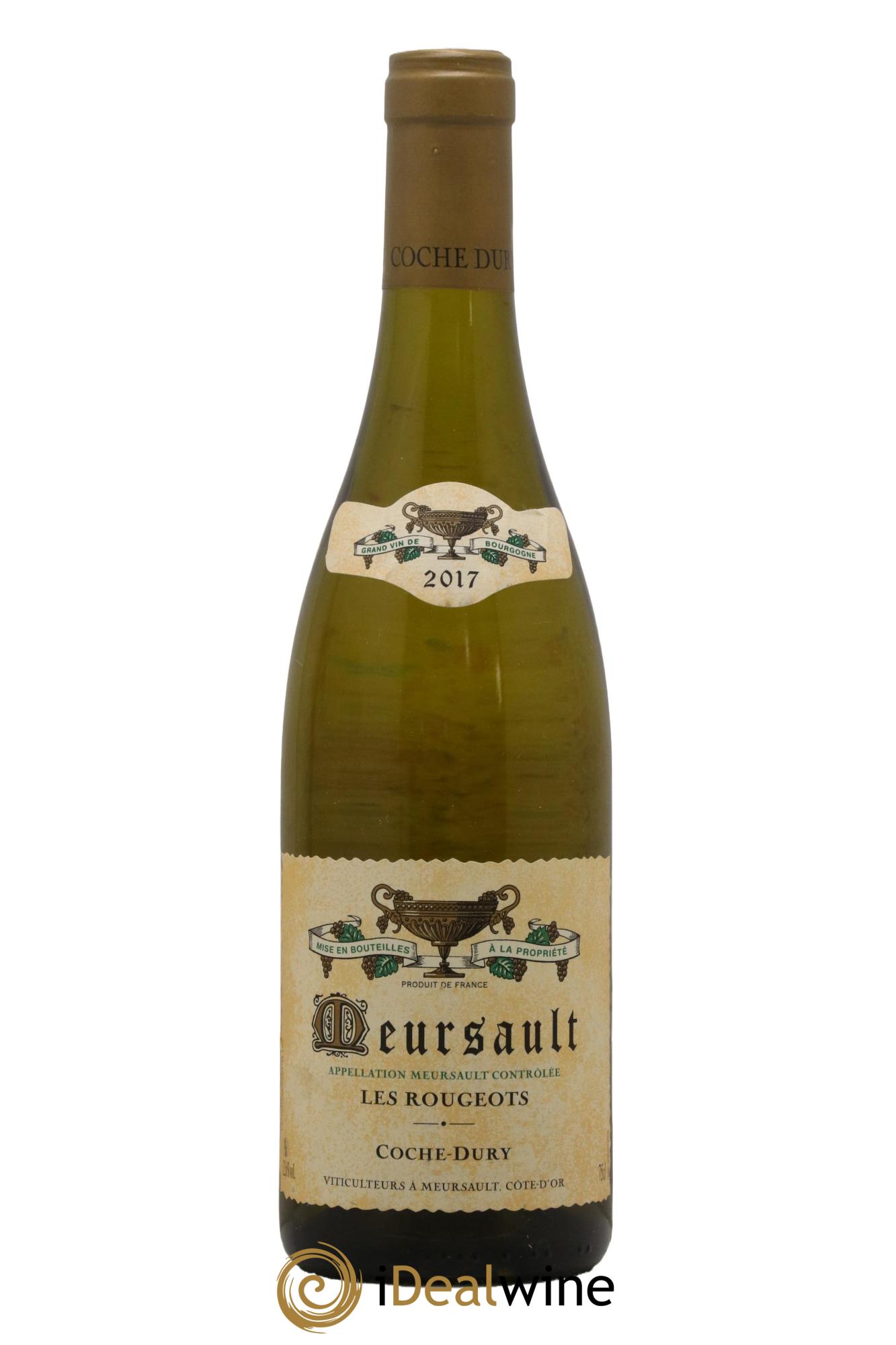 Meursault Les Rougeots Coche Dury (Domaine) 2017 - Lot of 1 bottle - 0