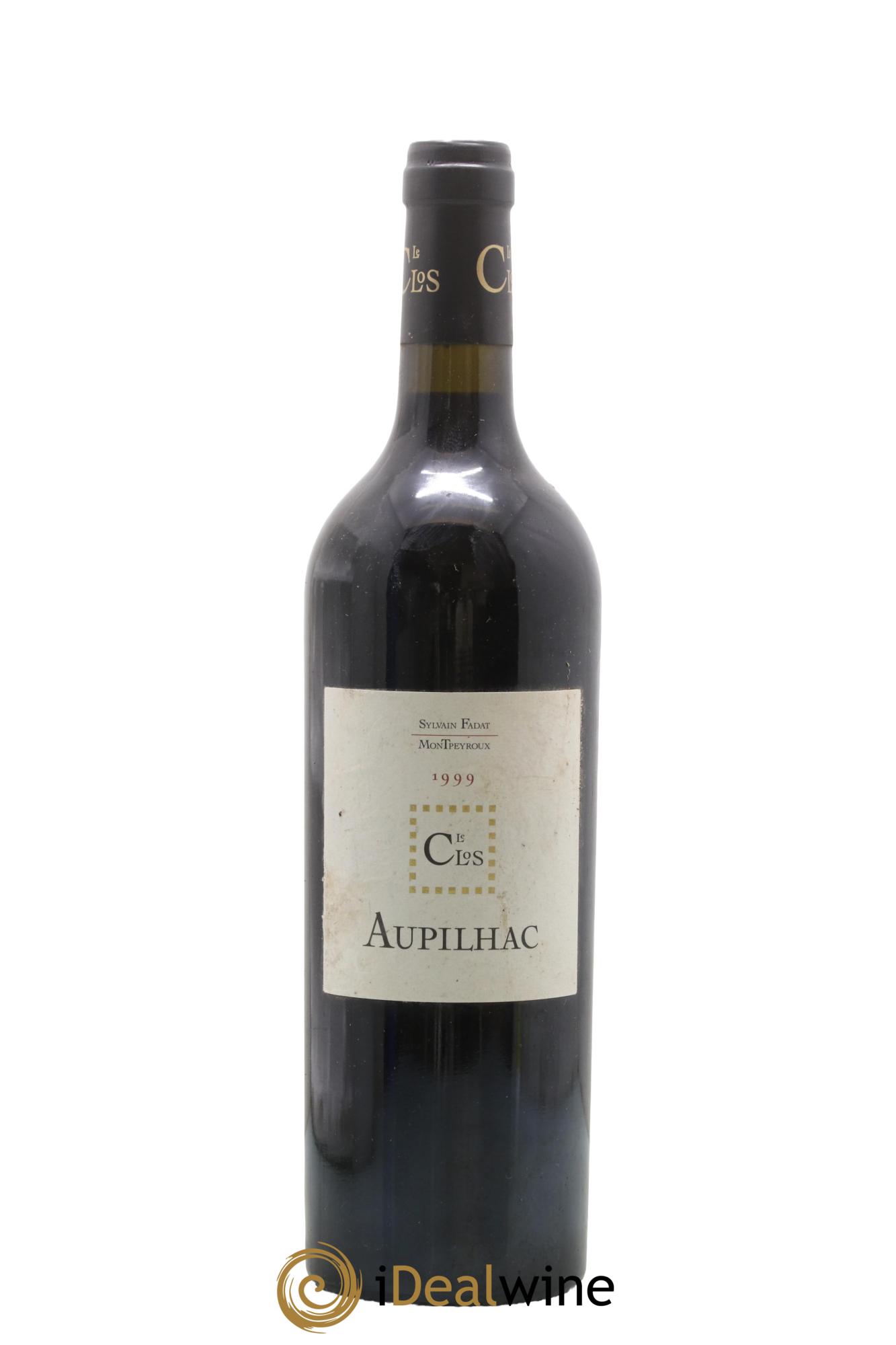 Languedoc Montpeyroux Aupilhac (Domaine d') Le Clos Sylvain Fadat 1999 - Lot de 1 bouteille - 0