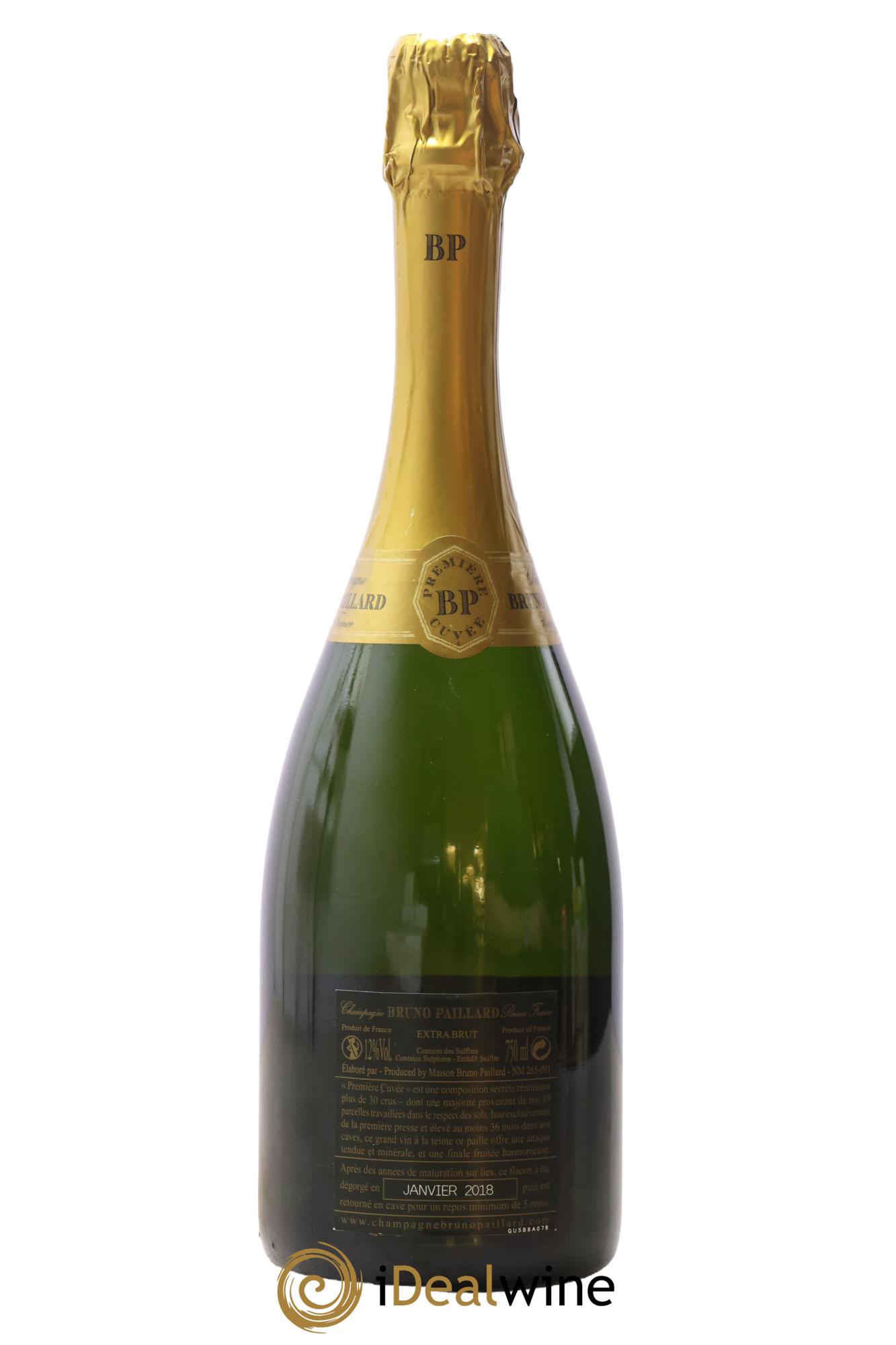 Champagne Première Cuvée Extra Brut Bruno Paillard - Lot of 1 bottle - 1