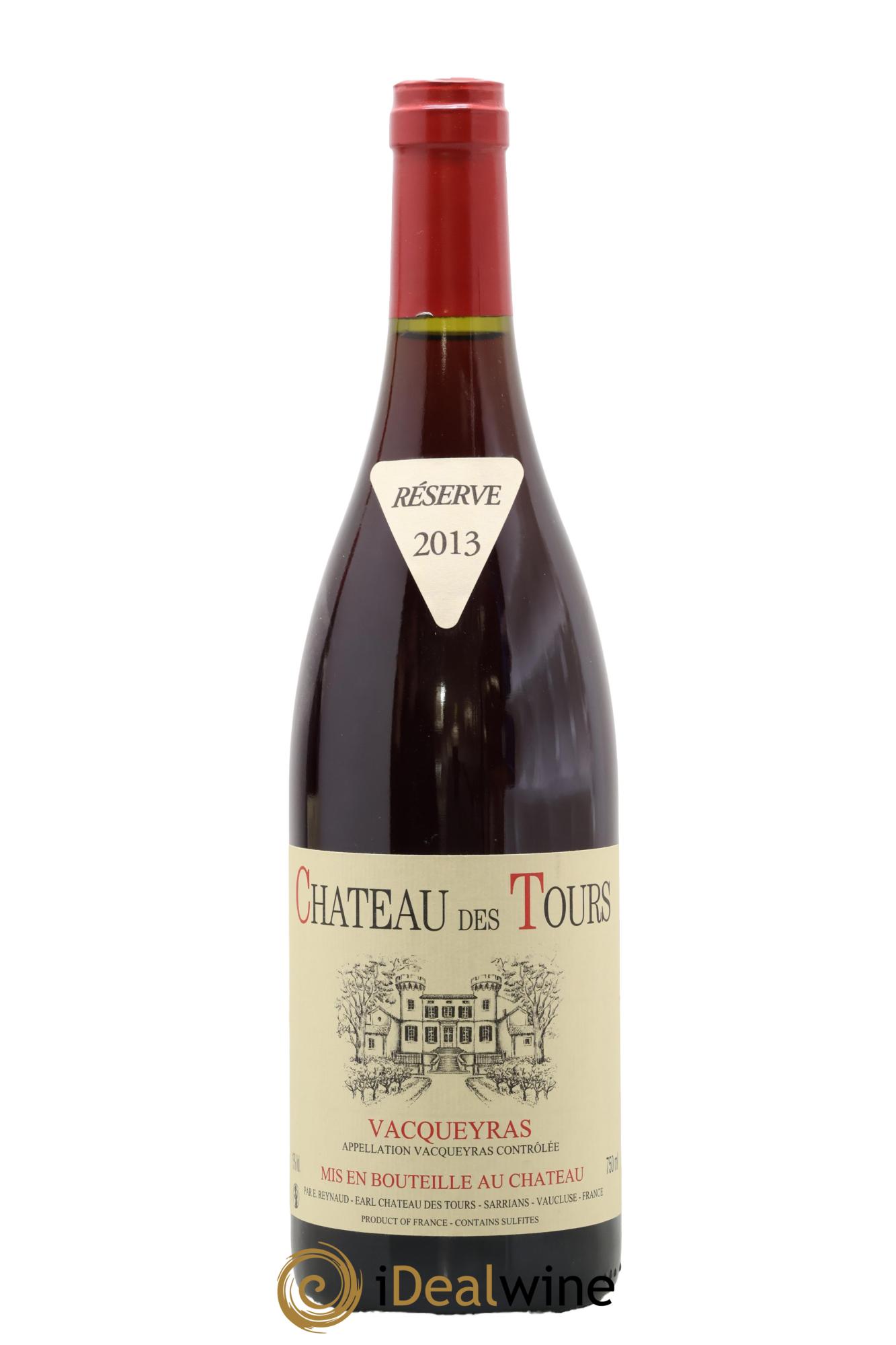 Vacqueyras Château des Tours Emmanuel Reynaud 2013 - Lotto di 1 bottiglia - 0