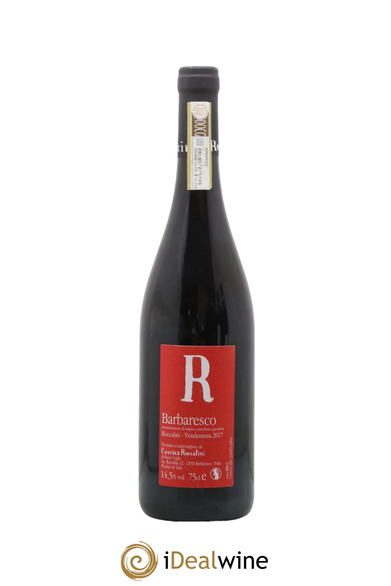 Barbaresco DOCG Cascina Roccalini 2017 - Lot of 1 bottle - 1