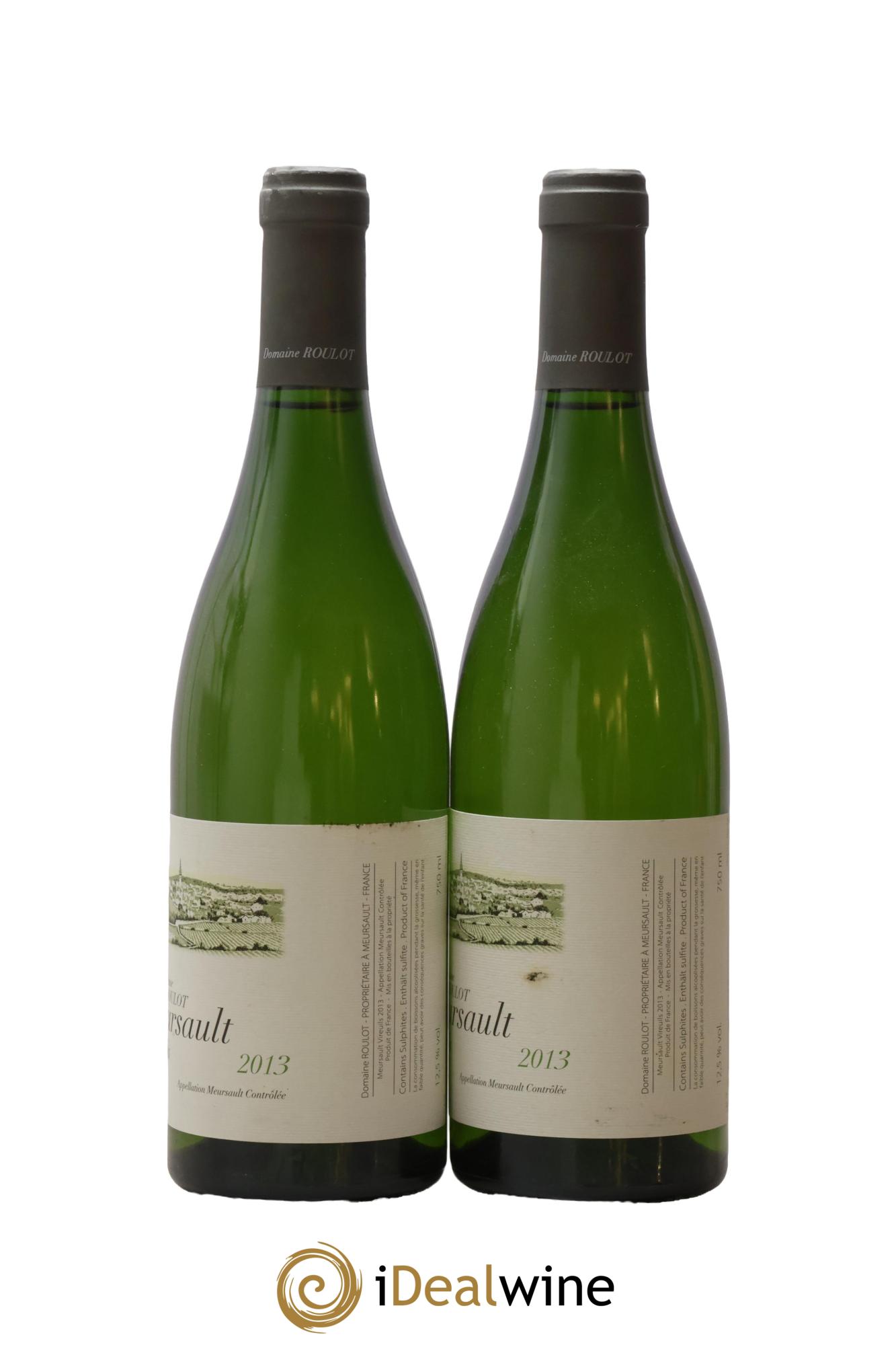 Meursault Les Vireuils Roulot (Domaine) 2013 - Lot de 2 bouteilles - 1