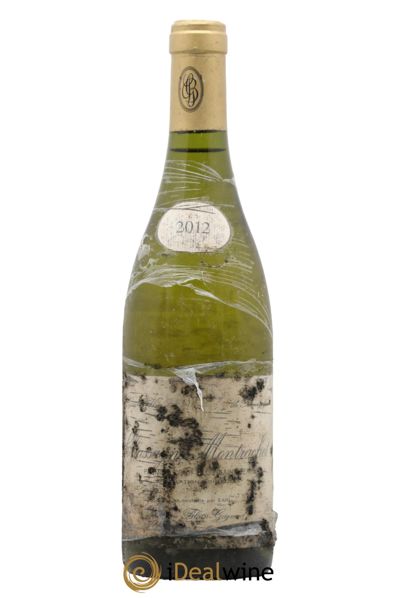 Chassagne-Montrachet 1er Cru Clos Saint-Jean Blain-Gagnard (Domaine) Clos St Jean Blain-gagnard 2012 - Lot de 1 bouteille - 0