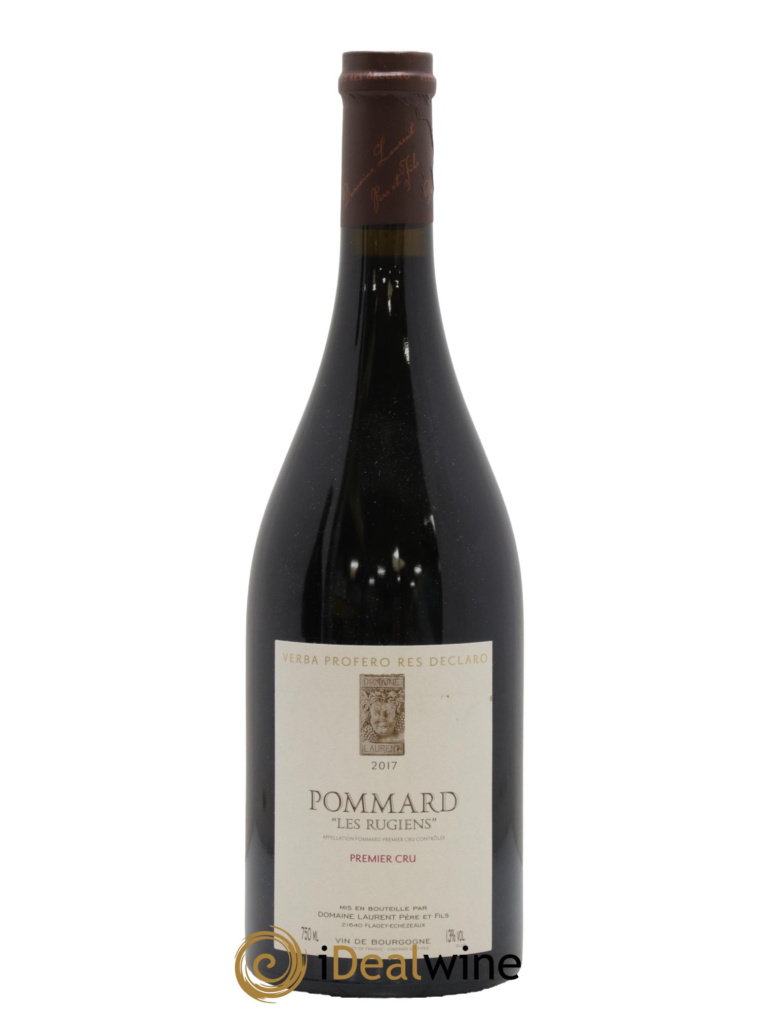 Pommard 1er Cru les Rugiens Laurent Père et Fils 2017 - Lot de 1 bouteille - 0