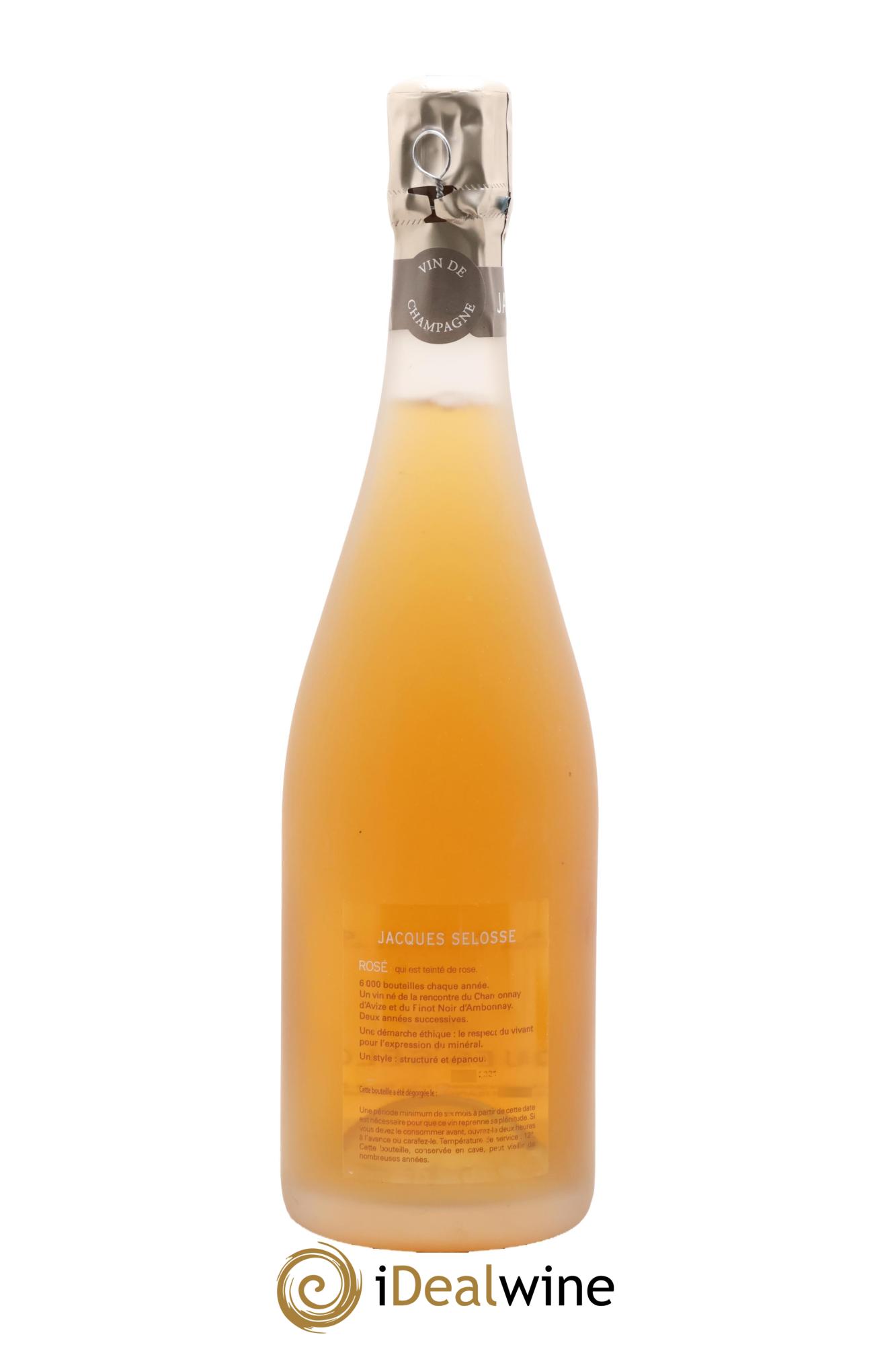Rosé Brut Jacques Selosse - Posten von 1 Flasche - 1