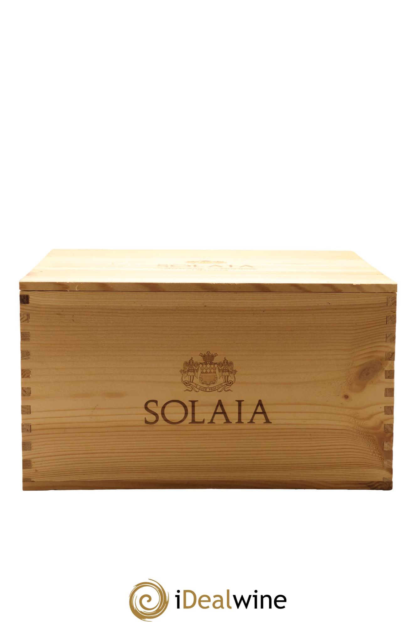 Toscana IGT Solaia Tenuta Tignanello - Marchesi Antinori 2017 - Lotto di 6 bottiglie - 6