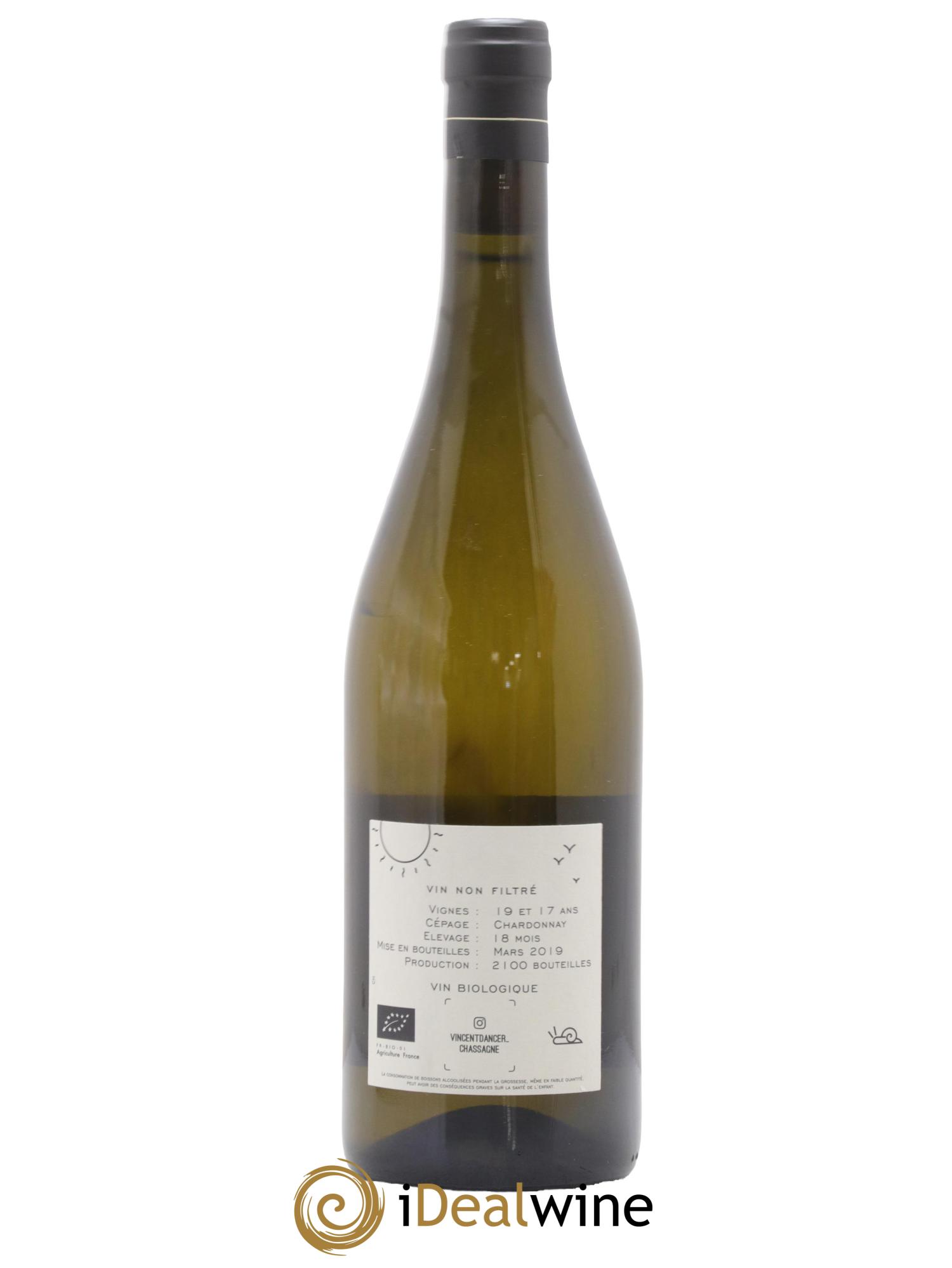 Chassagne-Montrachet Vincent Dancer  2017 - Lot of 1 bottle - 1