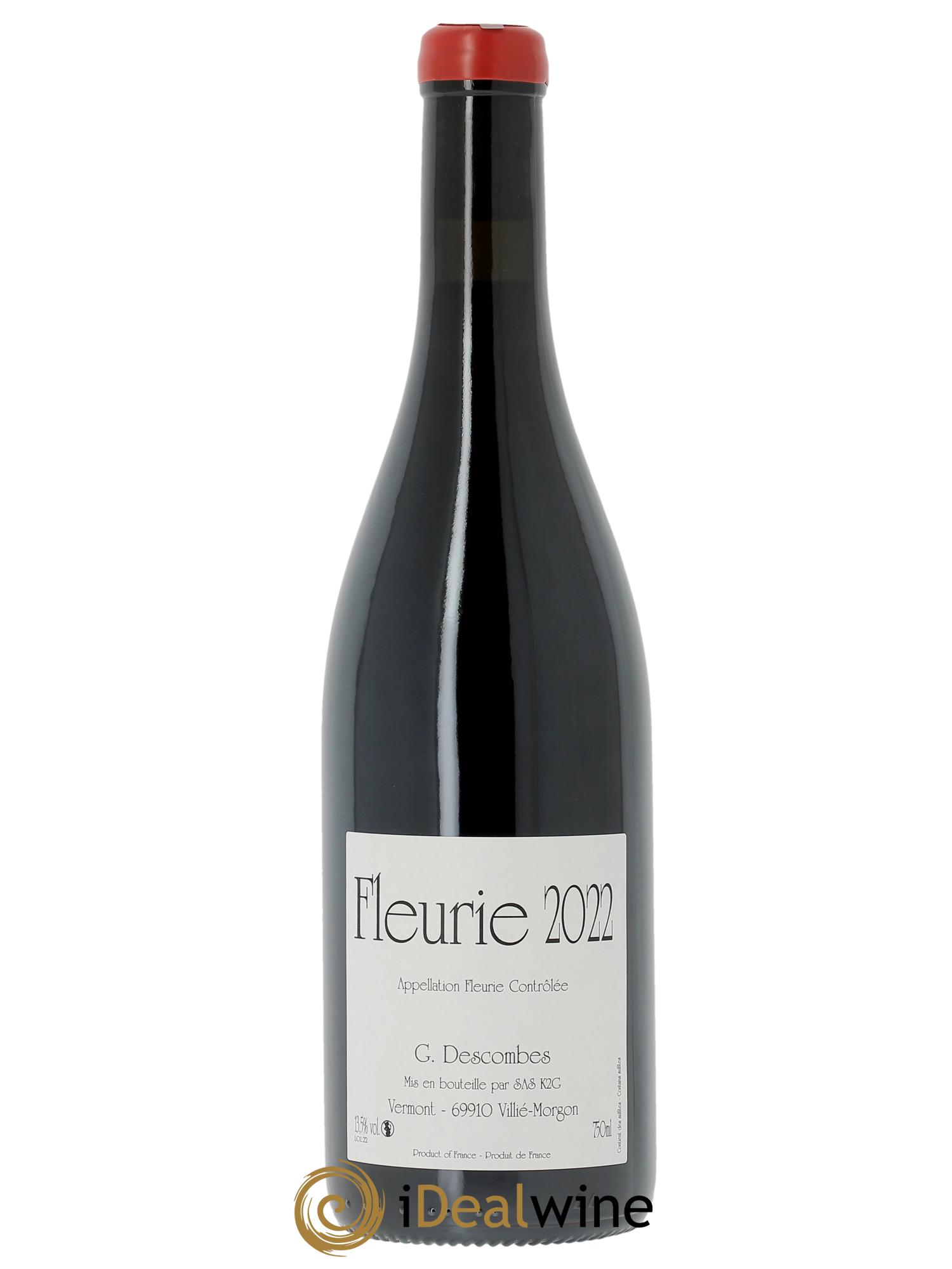Fleurie Vieilles vignes Georges Descombes (Domaine)  2022 - Lot de 1 bouteille - 0