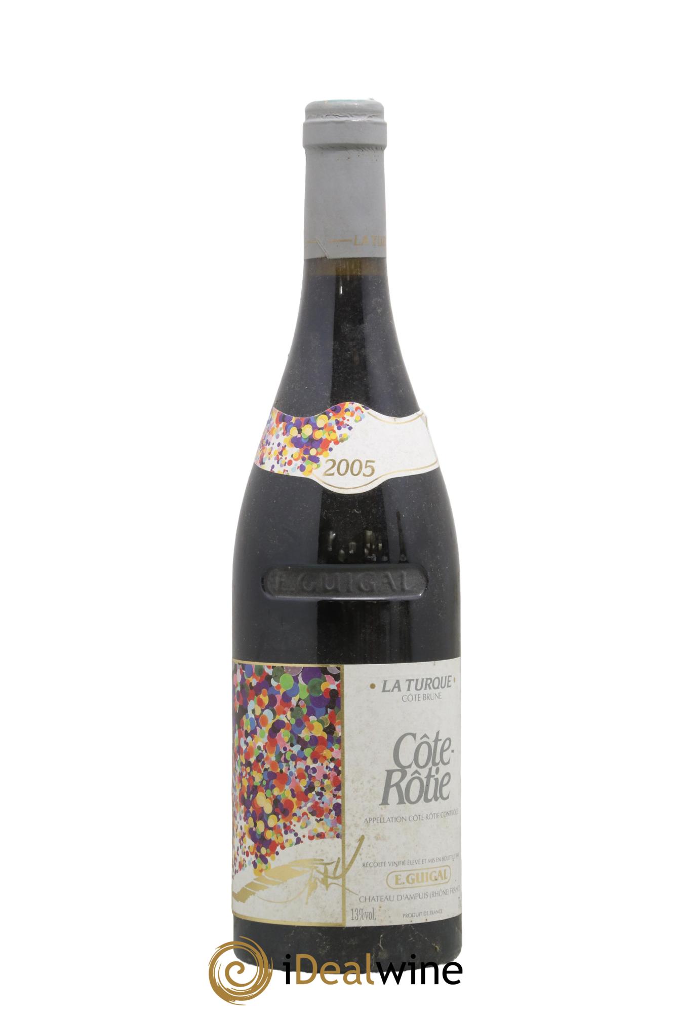 Côte-Rôtie La Turque Guigal 2005 - Posten von 1 Flasche - 0
