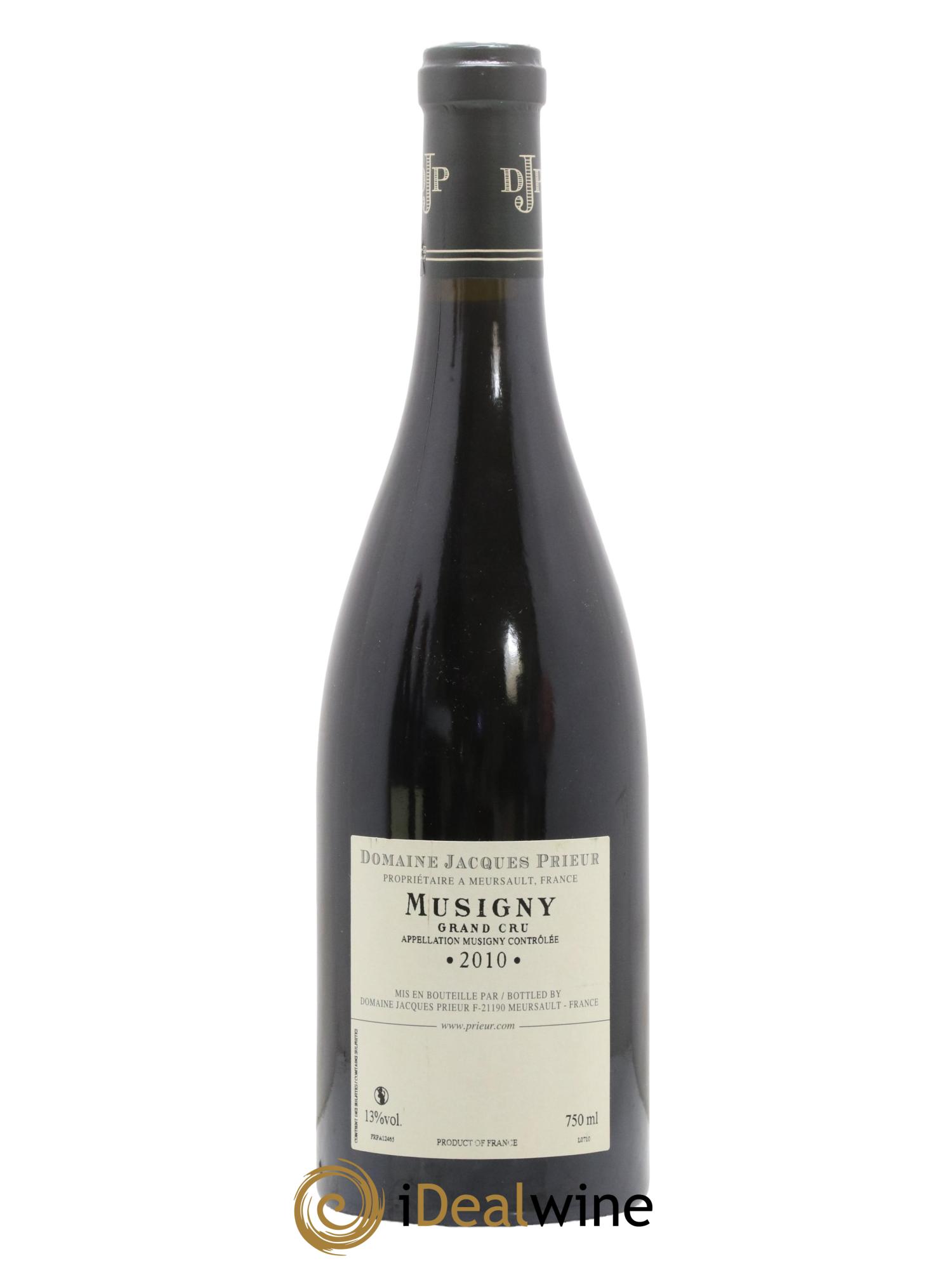 Musigny Grand Cru Jacques Prieur (Domaine) 2010 - Lot of 1 bottle - 1