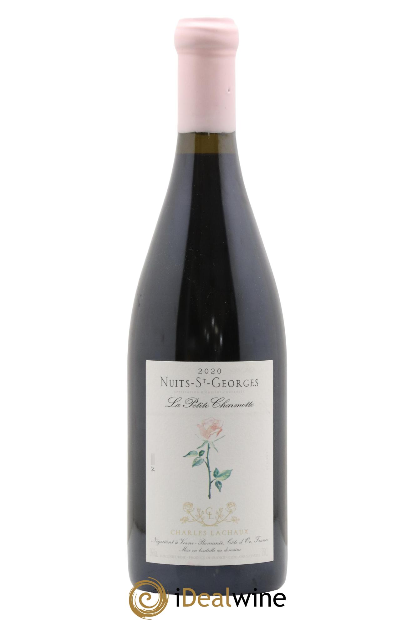 Nuits-Saint-Georges La Petite Charmotte Charles Lachaux 2020 - Lot de 1 bouteille - 0