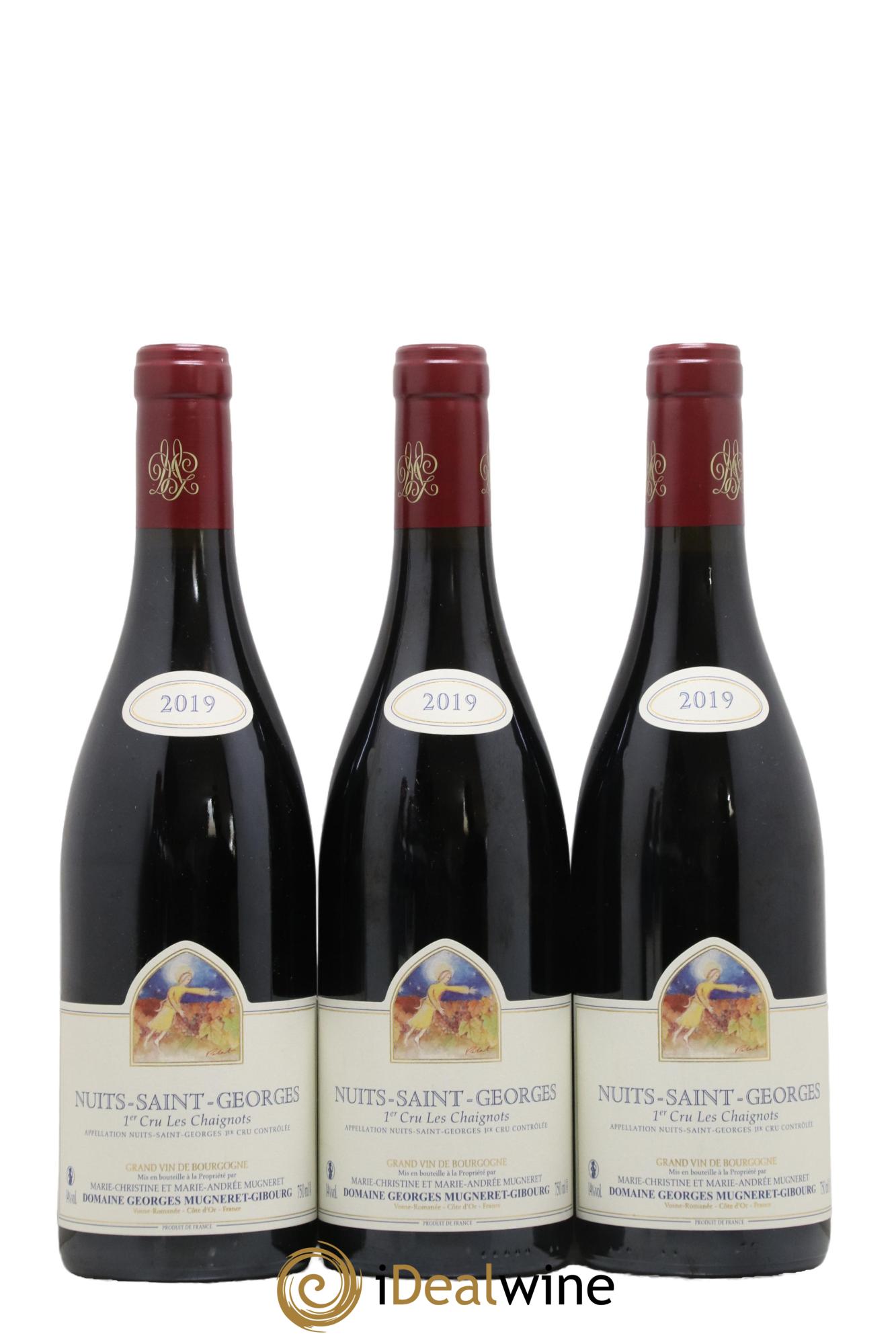 Nuits-Saint-Georges 1er Cru Les Chaignots Mugneret-Gibourg (Domaine) 2019 - Lot de 3 bouteilles - 0
