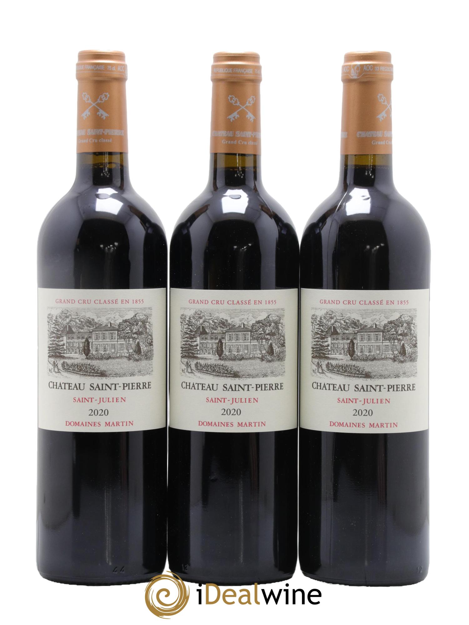 Château Saint-Pierre 4ème Grand Cru Classé 2020 - Lot de 12 bouteilles - 2