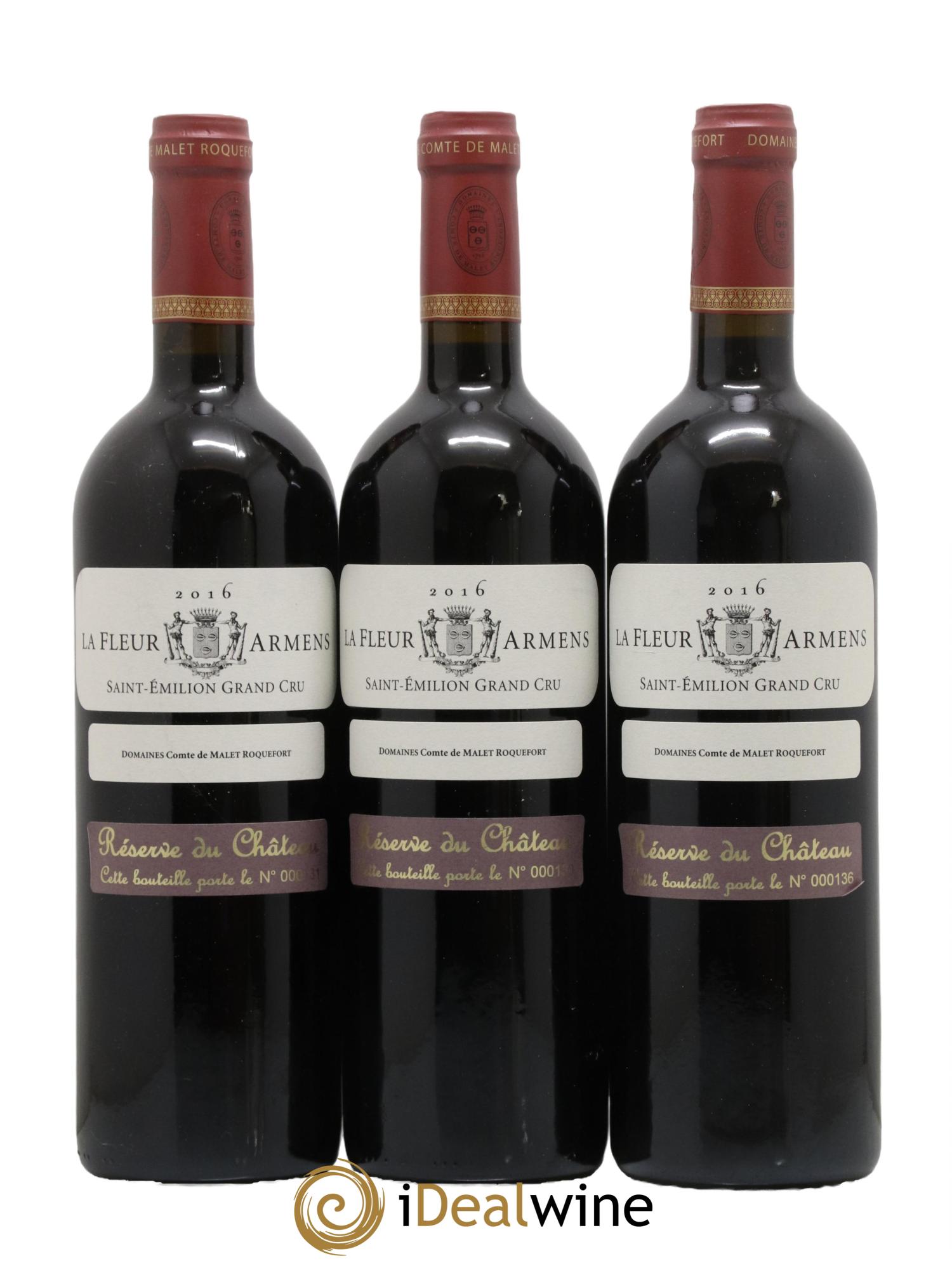Saint-Émilion Grand Cru La Fleur Armens 2016 - Lot de 6 bouteilles - 2