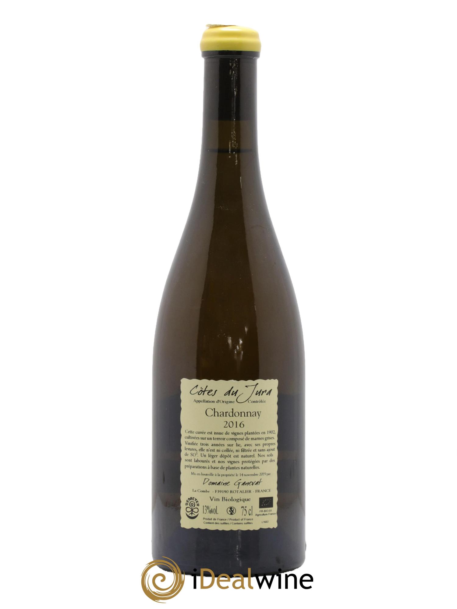 Côtes du Jura Les Chalasses Vieilles Vignes Jean-François Ganevat (Domaine) 2016 - Lot de 1 bouteille - 1