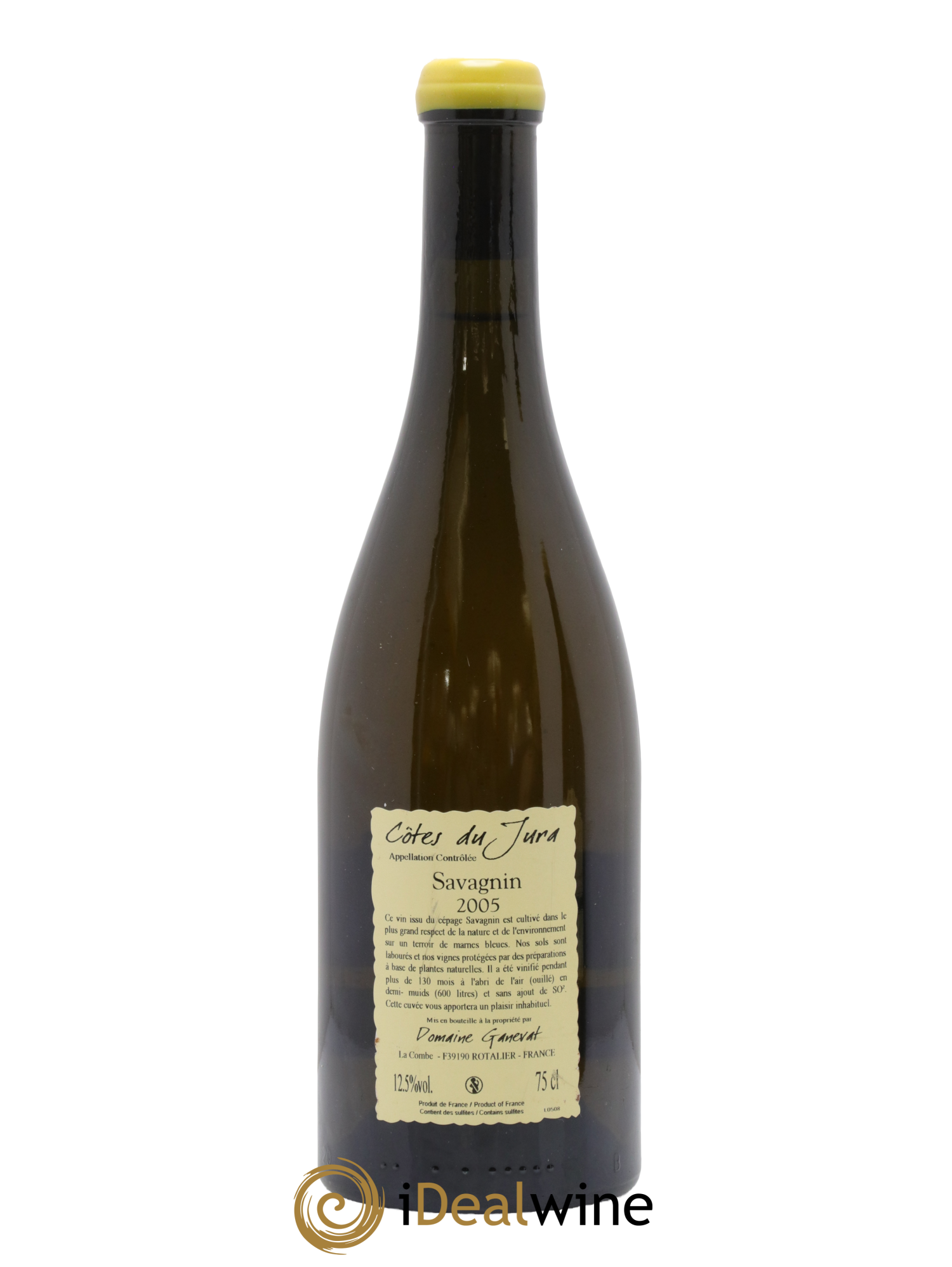 Côtes du Jura Les Vignes de mon Père Jean-François Ganevat (Domaine) 2005 - Lot de 1 bouteille - 1