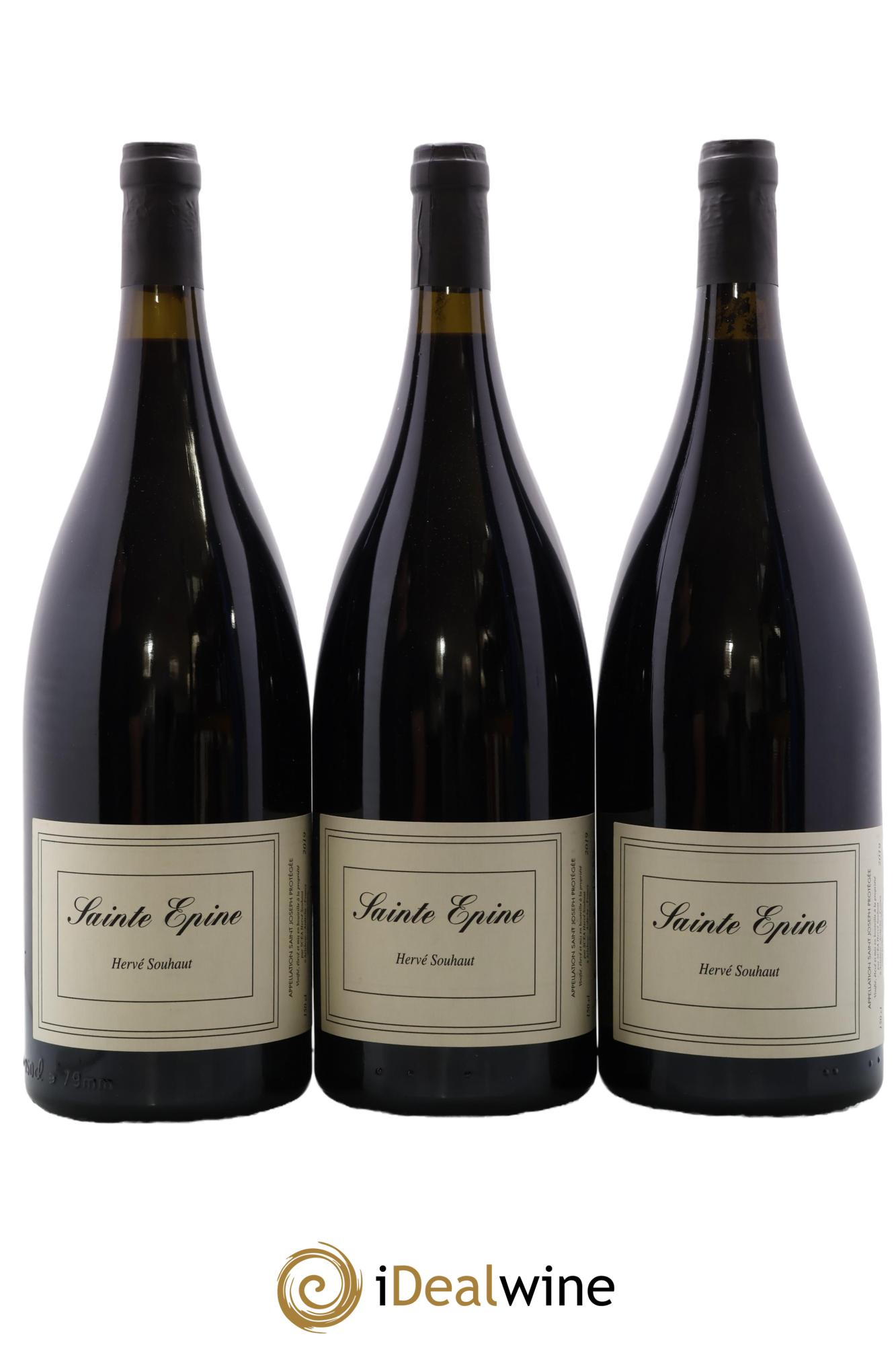 Saint-Joseph Sainte Epine Hervé Souhaut - Domaine Romaneaux-Destezet 2019 - Lot of 3 magnums - 0