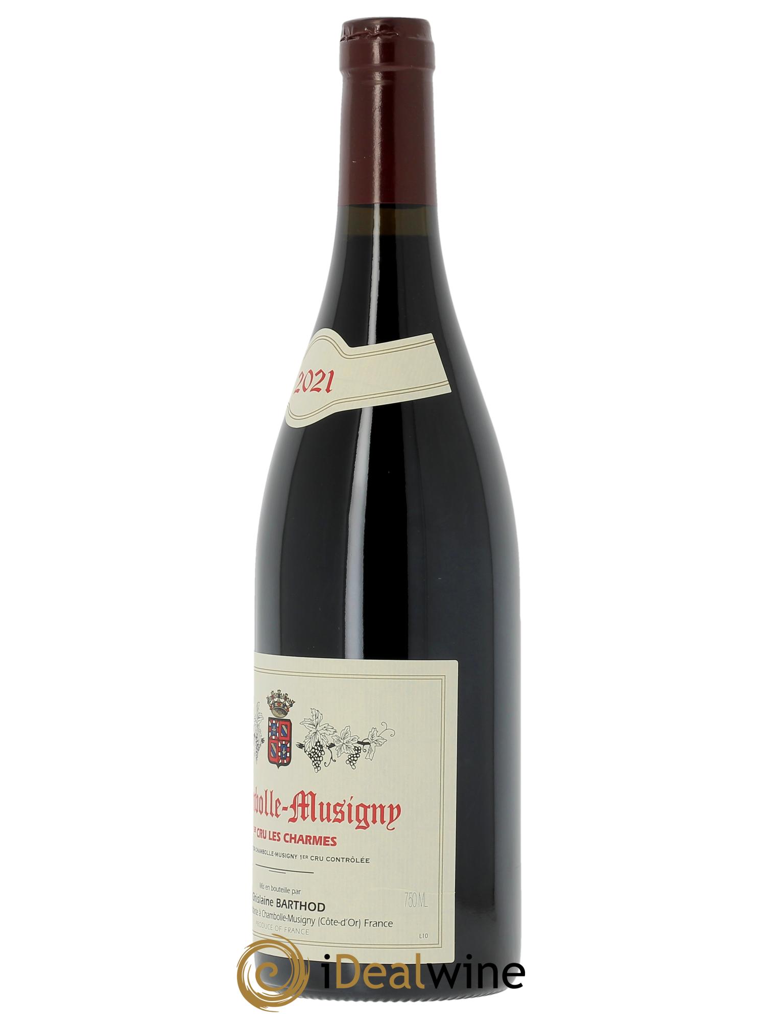 Chambolle-Musigny 1er Cru Les Charmes Ghislaine Barthod 2021 - Posten von 1 Flasche - 1
