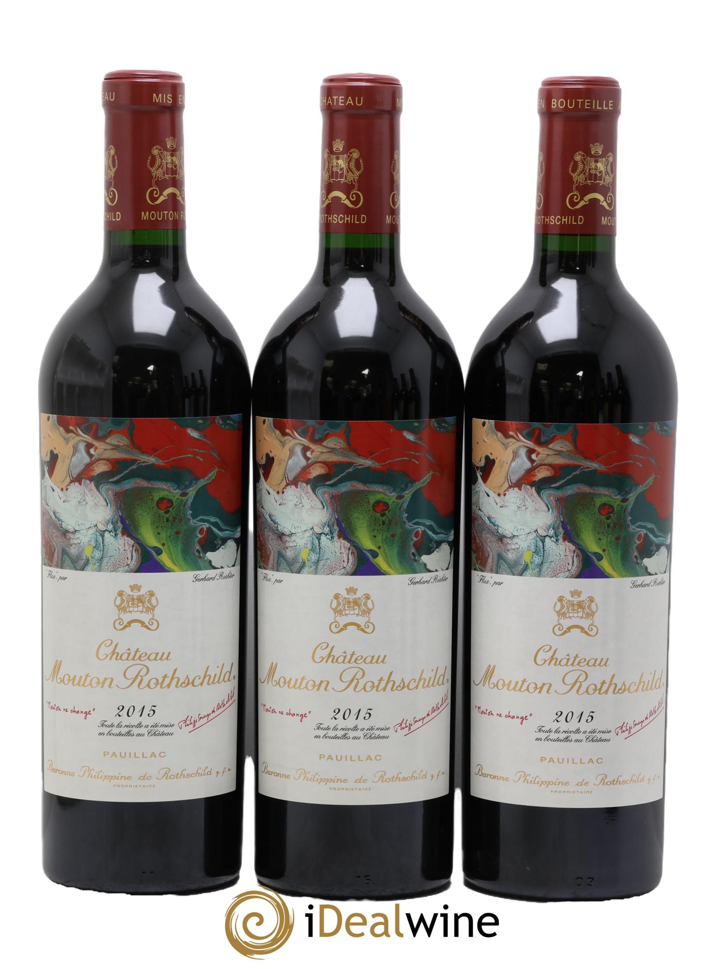 Château Mouton Rothschild 1er Grand Cru Classé 2015 - Lot de 6 bouteilles - 2