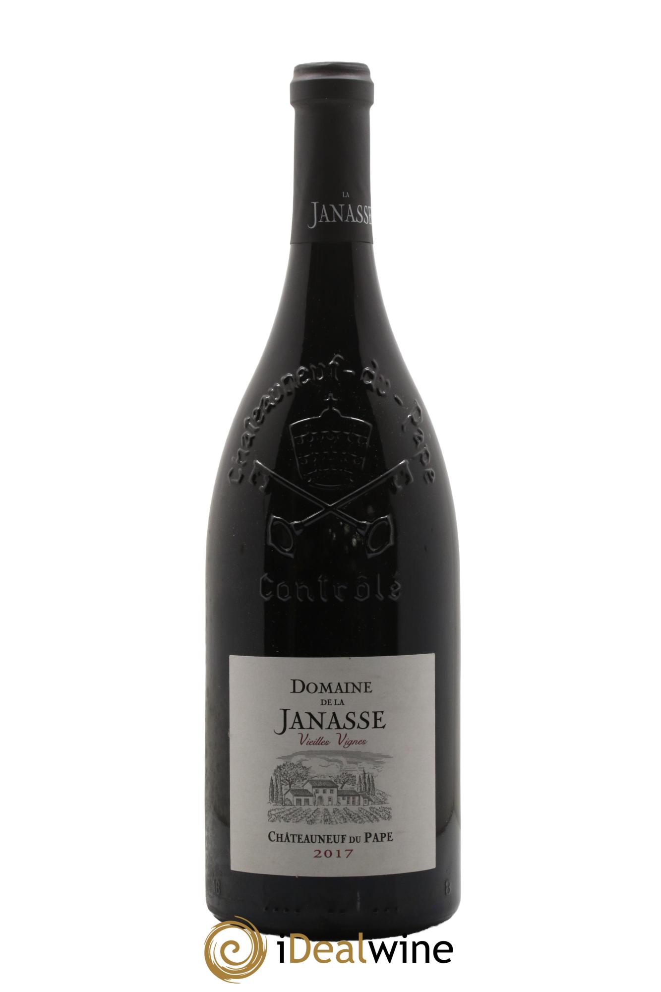 Châteauneuf-du-Pape Cuvée Vieilles Vignes La Janasse (Domaine de) 2017 - Posten von 1 Magnum - 0