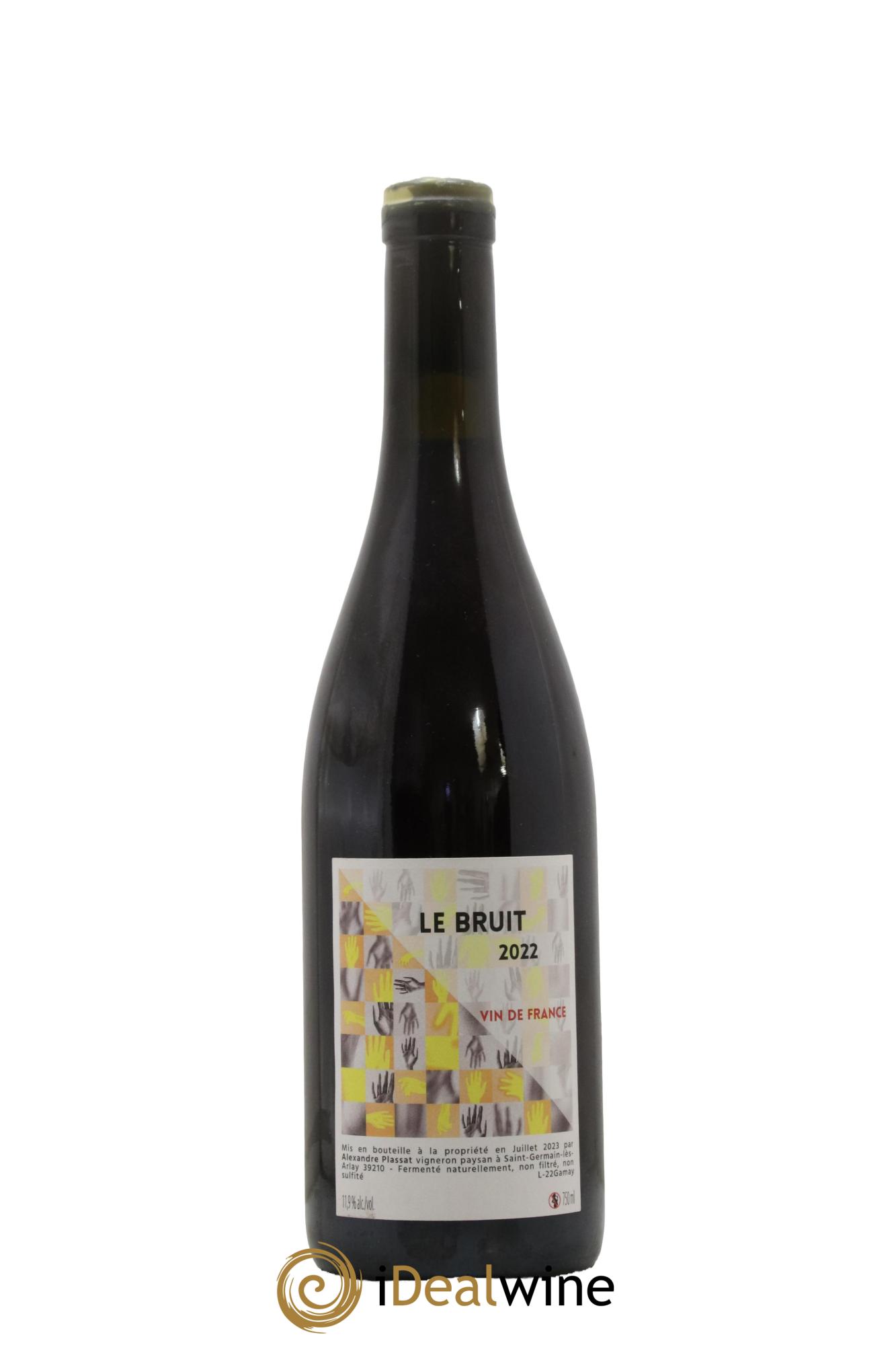 Vin de France Le Bruit Alexandre Plassat 2022 - Lot de 1 bouteille - 0