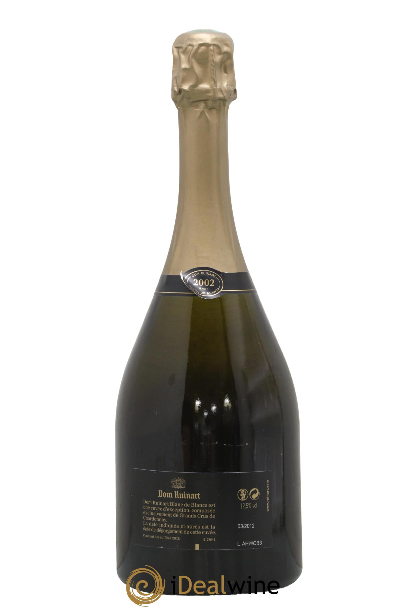 Dom Ruinart Brut Ruinart 2002 - Lot of 1 bottle - 1
