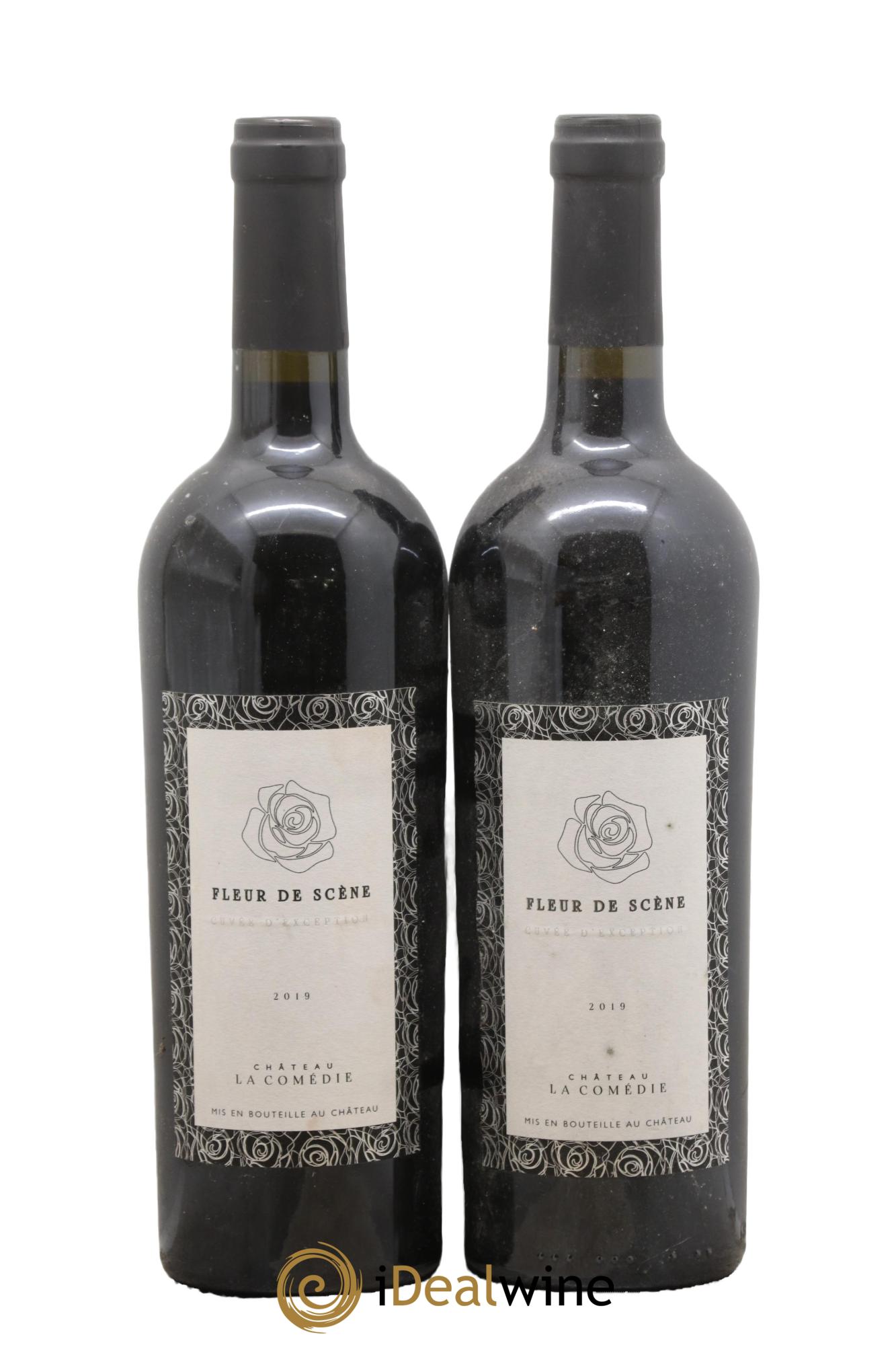 Castillon-Côtes-de-Bordeaux (Côtes-de-Castillon) Fleur de Scène Château La Comédie 2019 - Lot de 2 bouteilles - 0